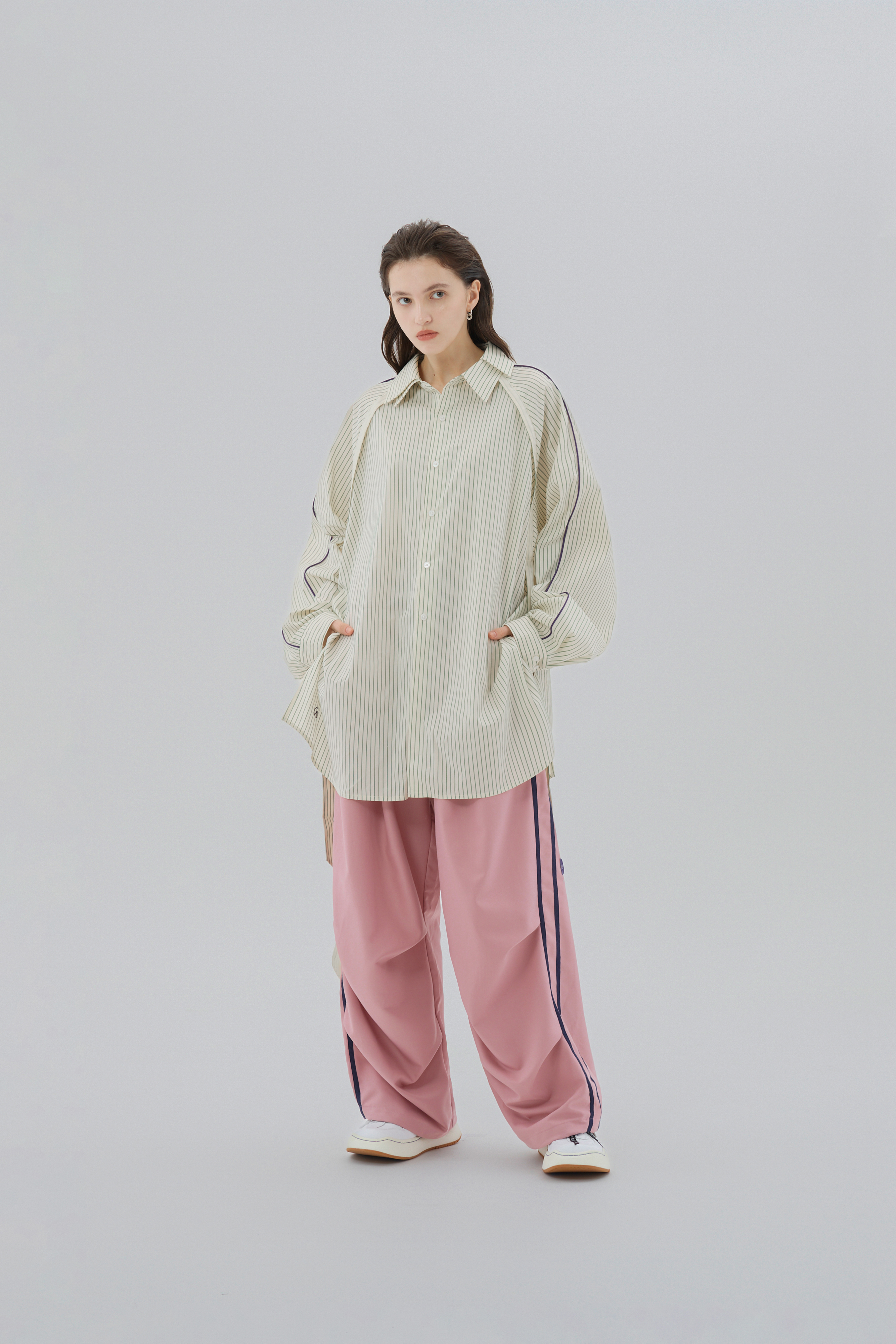 Comfort Drawstring Trousers｜Blush