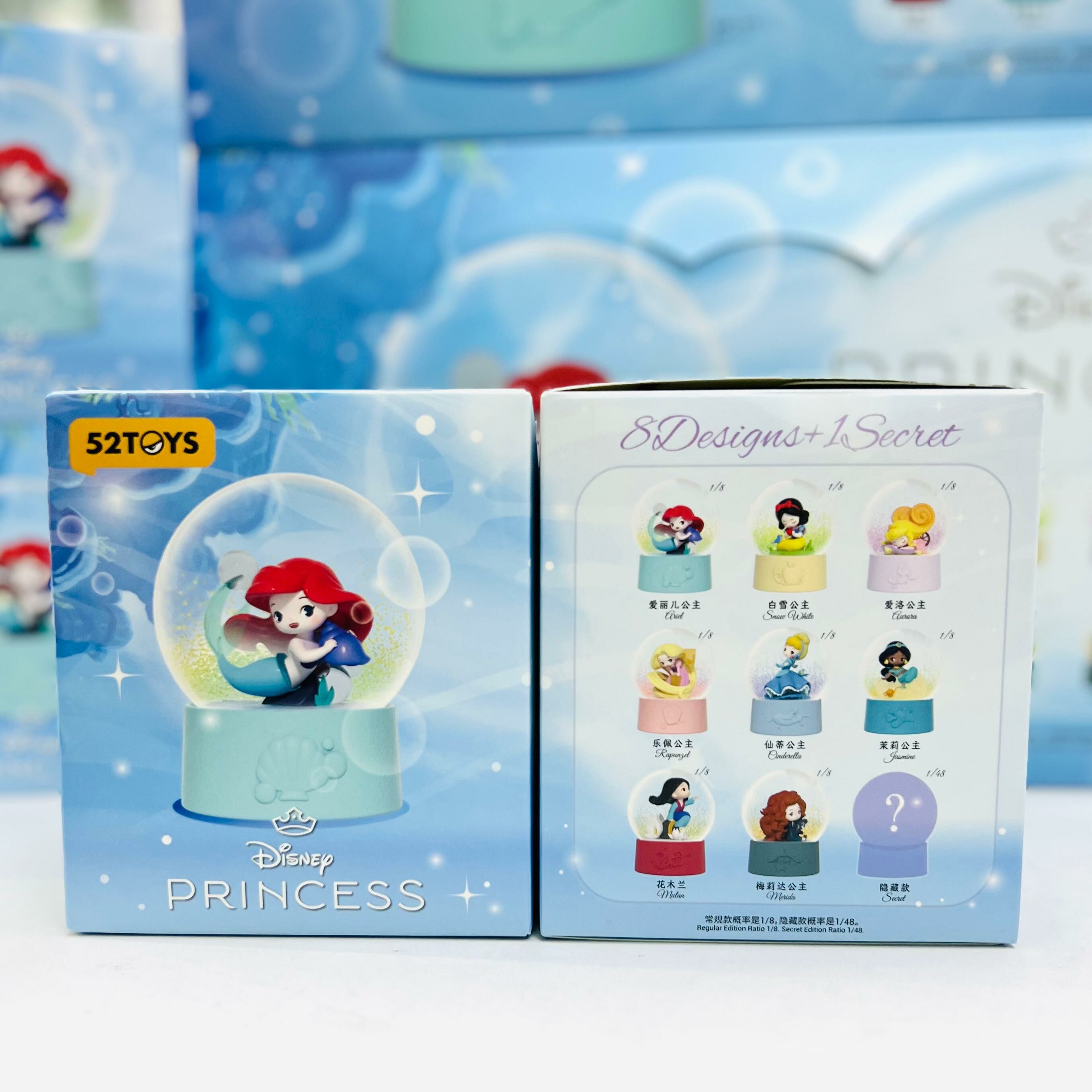 Disney Princess D-baby star Crystal ball blind box(52TOYS)