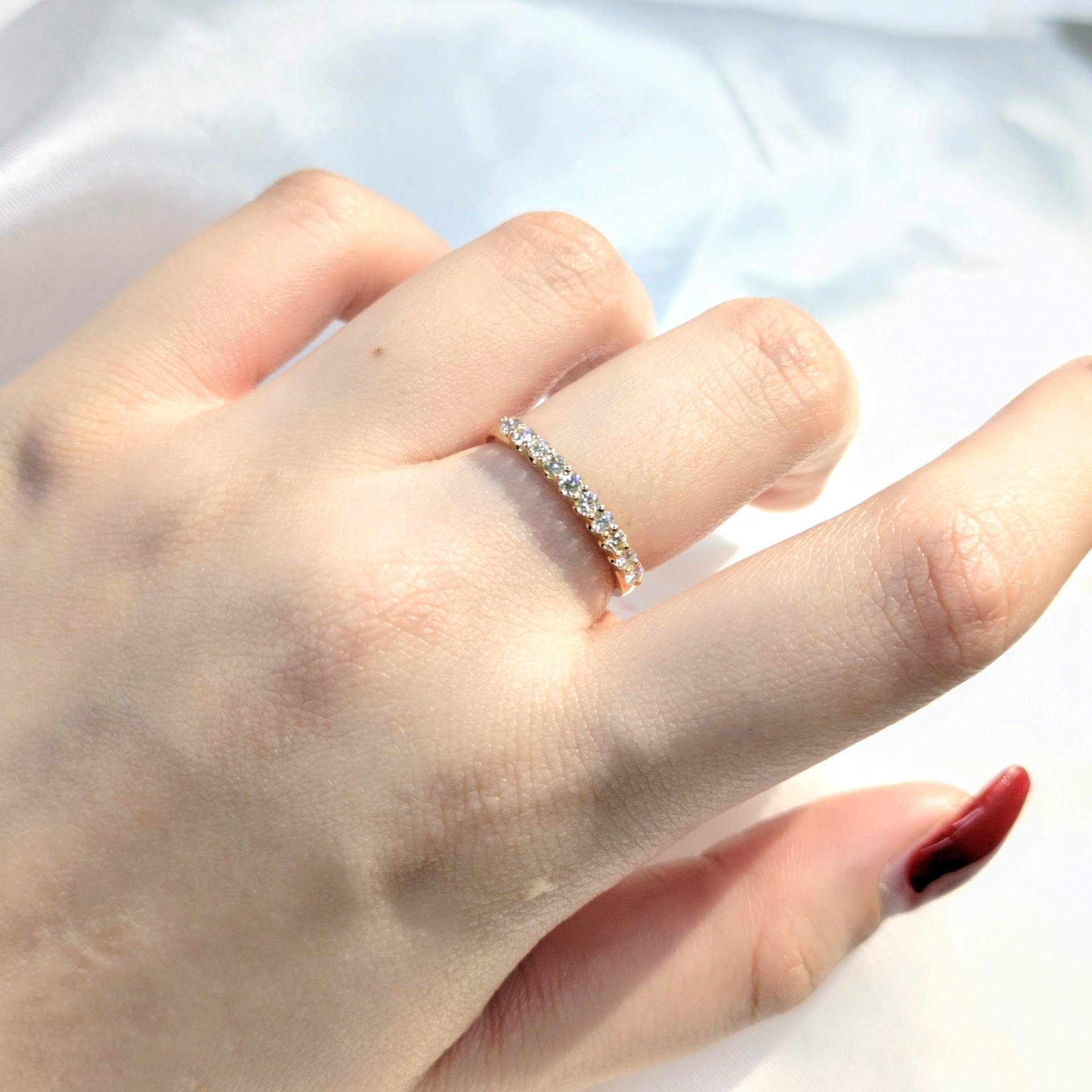 18K Gold 0.27ct Diamond Ring