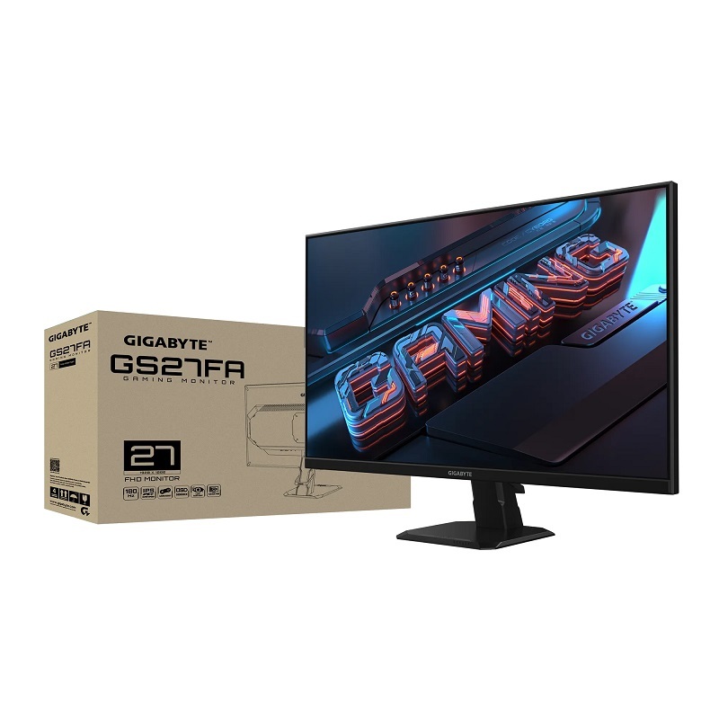 米特3C數位–技嘉 GS27FA 27吋電競螢幕 FHD/180Hz/1ms/SS IPS/DP/HDMI2.0