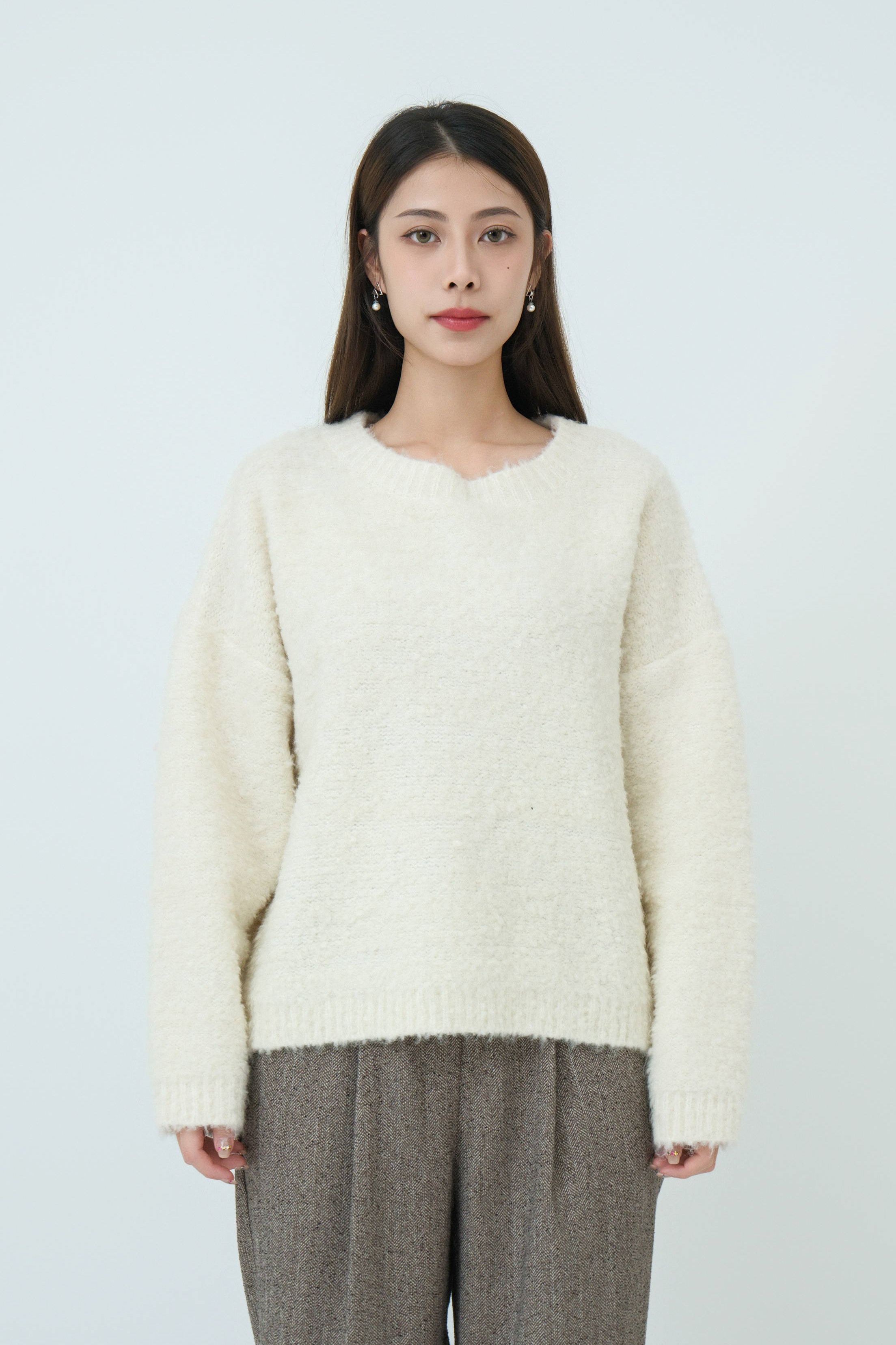 粒粒毛圈冷衫  (現貨款式）