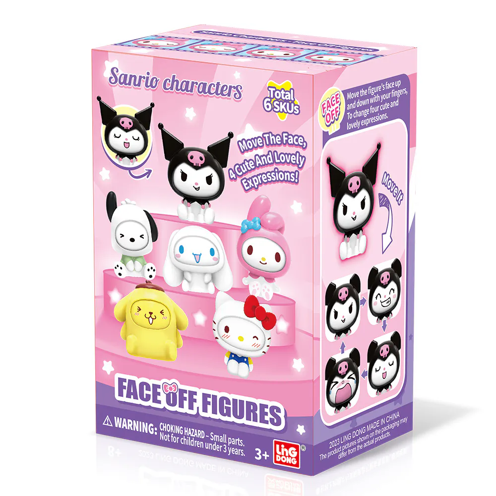 《 三麗鷗 Sanrio 》  Sanrio 三麗鷗變臉公仔 單入(隨機出貨)