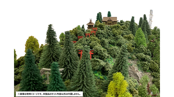 Tomytec 情景小物 144 遠景素材 神社.鳥居