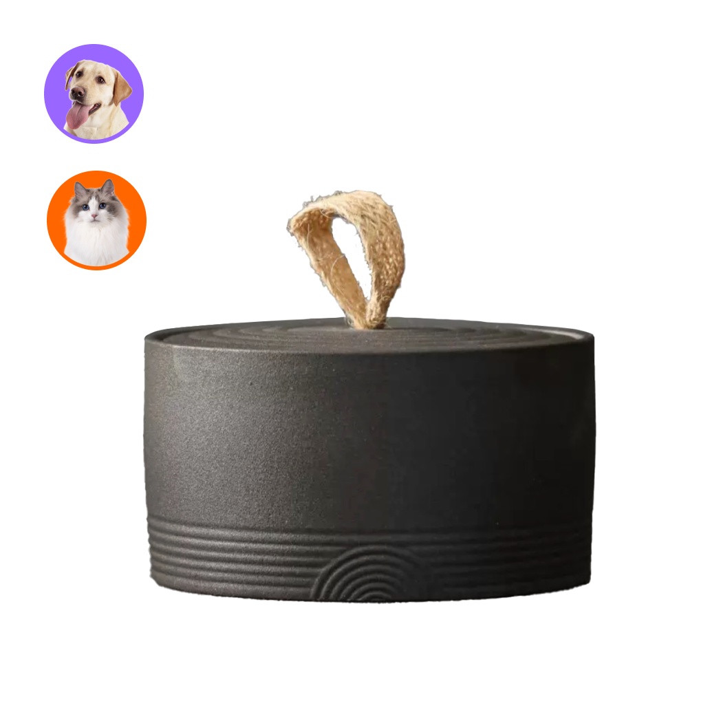 質感中式復古寵物骨灰罐