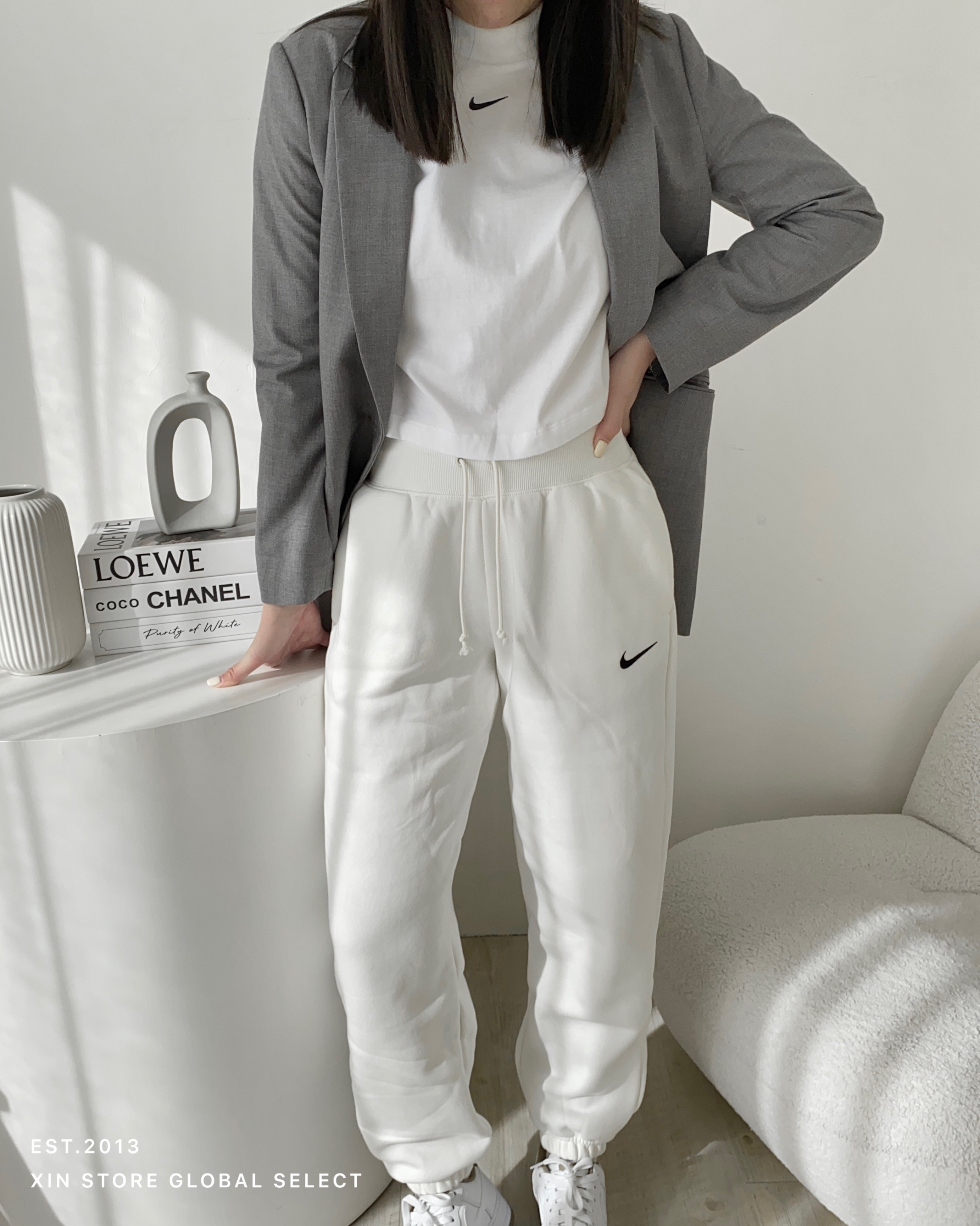 【現貨】Nike Sportswear Phoenix Fleece 長褲 棉褲 縮口 寬版 刷毛 四色