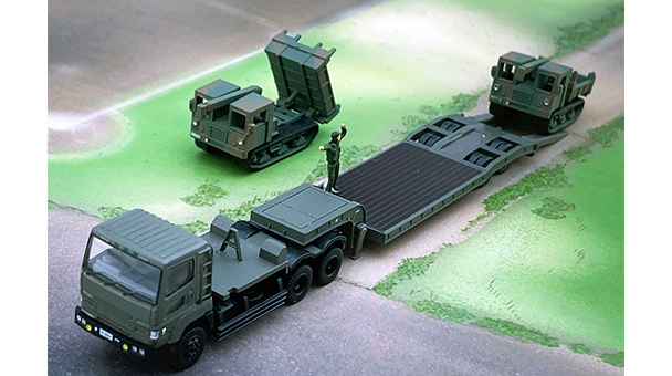 Tomytec 331254 N規 自衛隊拖車.物資運輸車