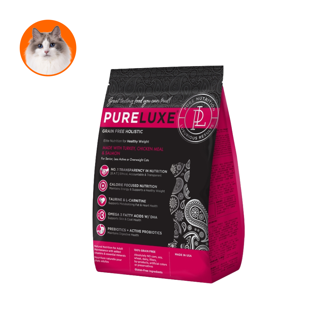 【美國純華】 成貓糧 火雞肉+雞肉+鮭魚口味