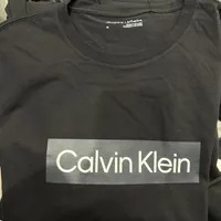 [S] CALVIN KLEIN CREWNECK SHORT SLEEVE T-SHIRT,BLACK, 40QM853-001 (SCK679)