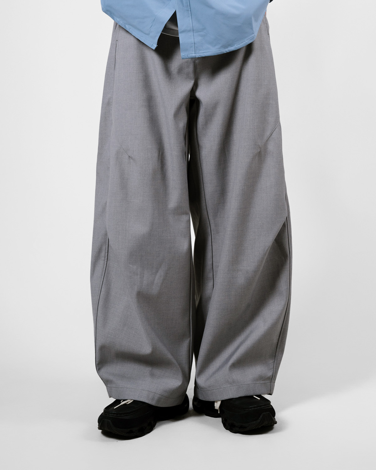 OurPick Pleated Wide-Leg Suit Pants 闊腿打褶西裝褲 2色