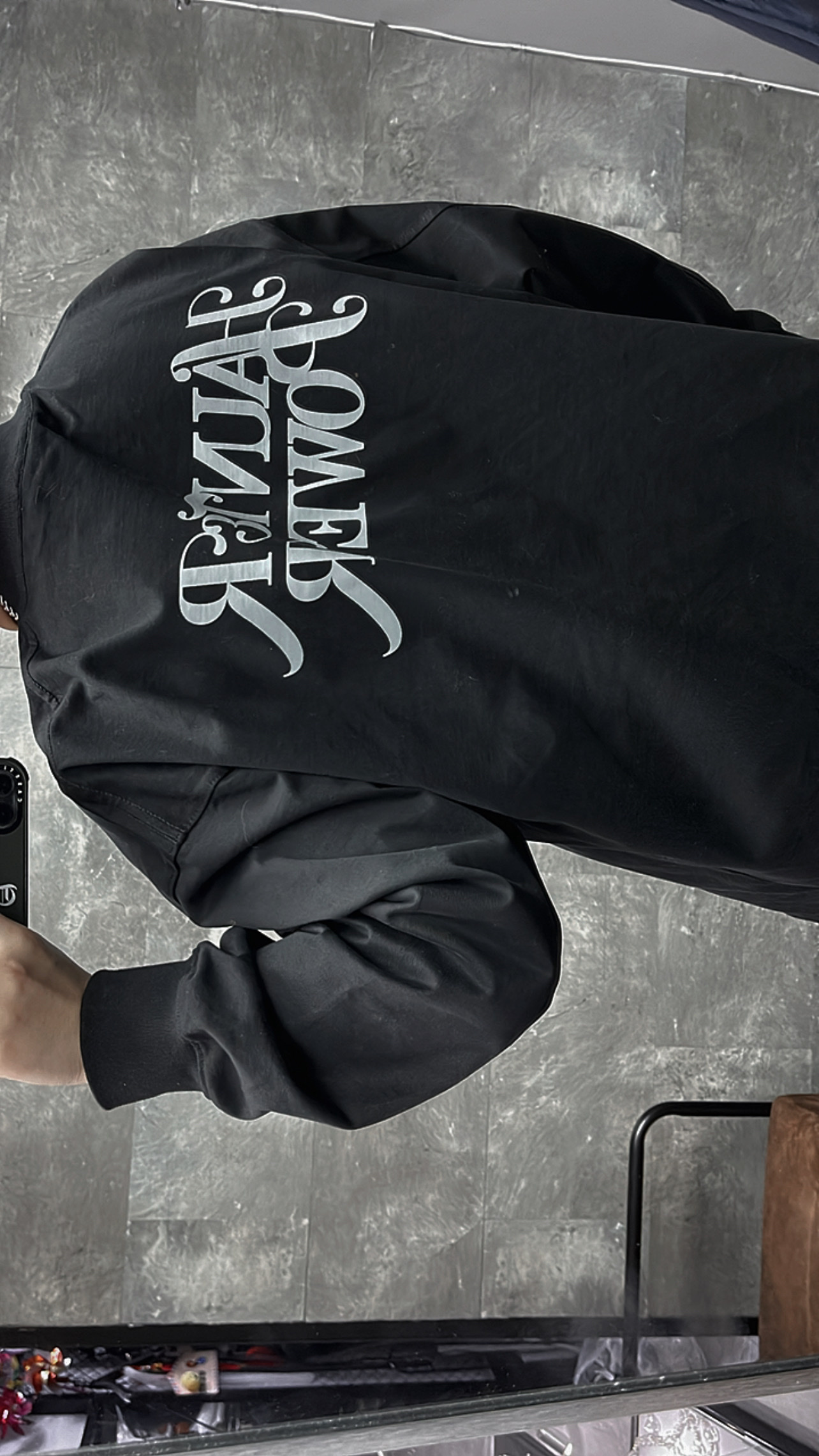 LT0022 刺繡後大Print Tee