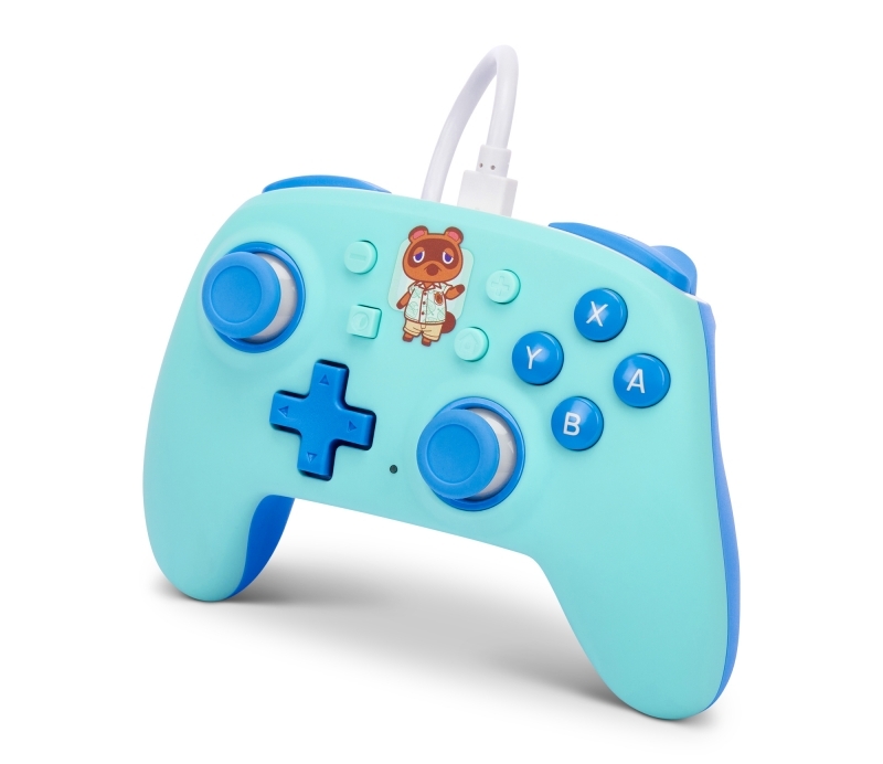 PowerA Nano Wired Controller for Nintendo Switch - Animal Crossing: Hello Tom Nook