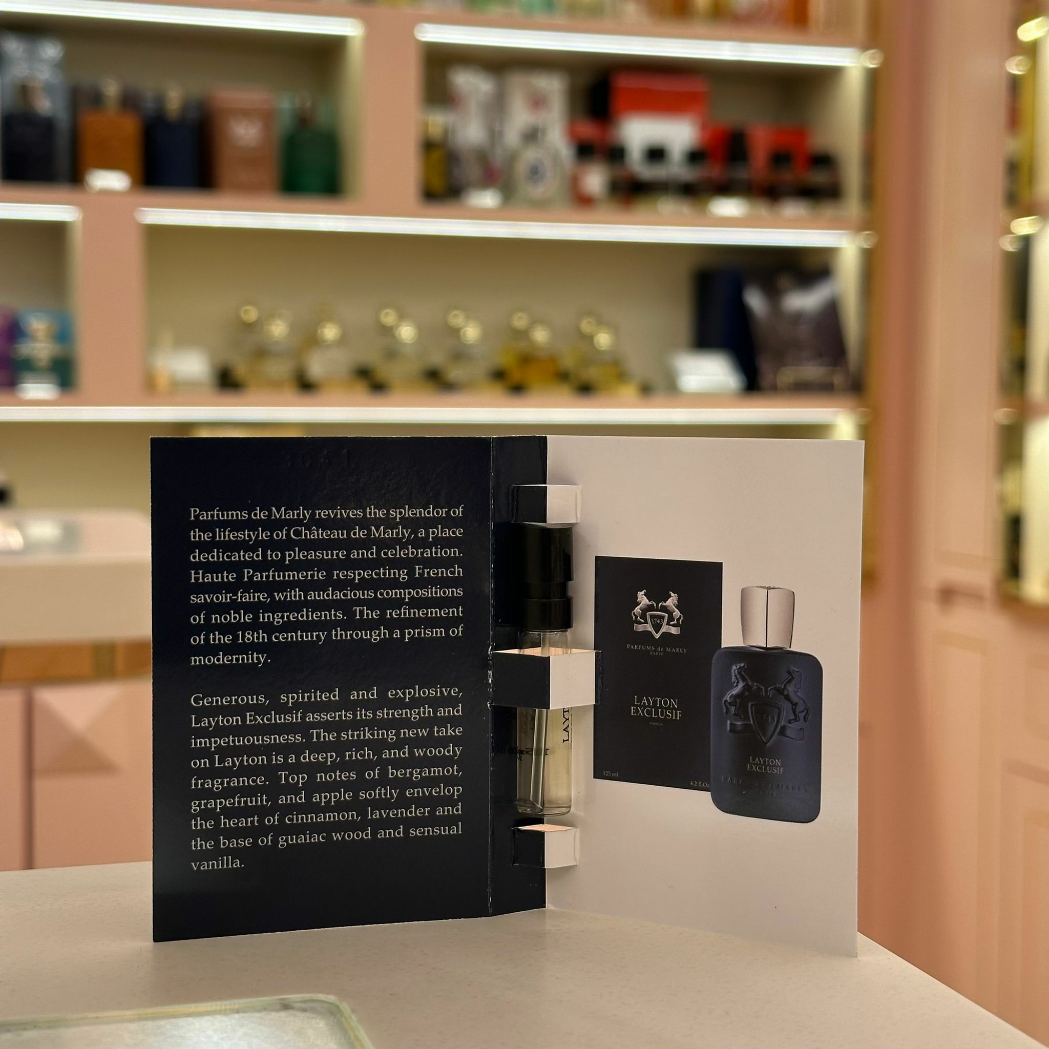 Parfums De Marly Layton Exclusif 淡香精1.5ml小瓶