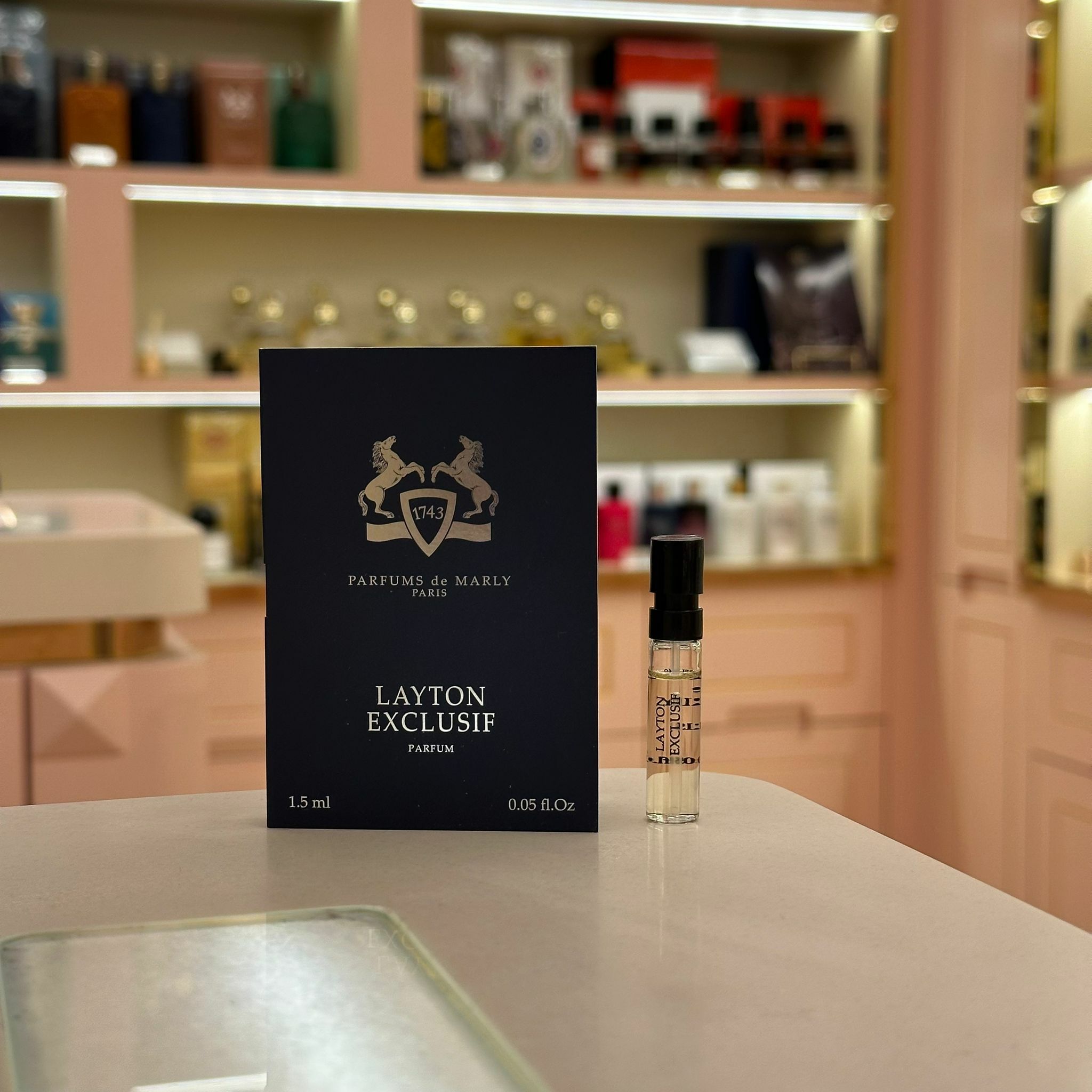 Parfums De Marly Layton Exclusif 淡香精1.5ml小瓶