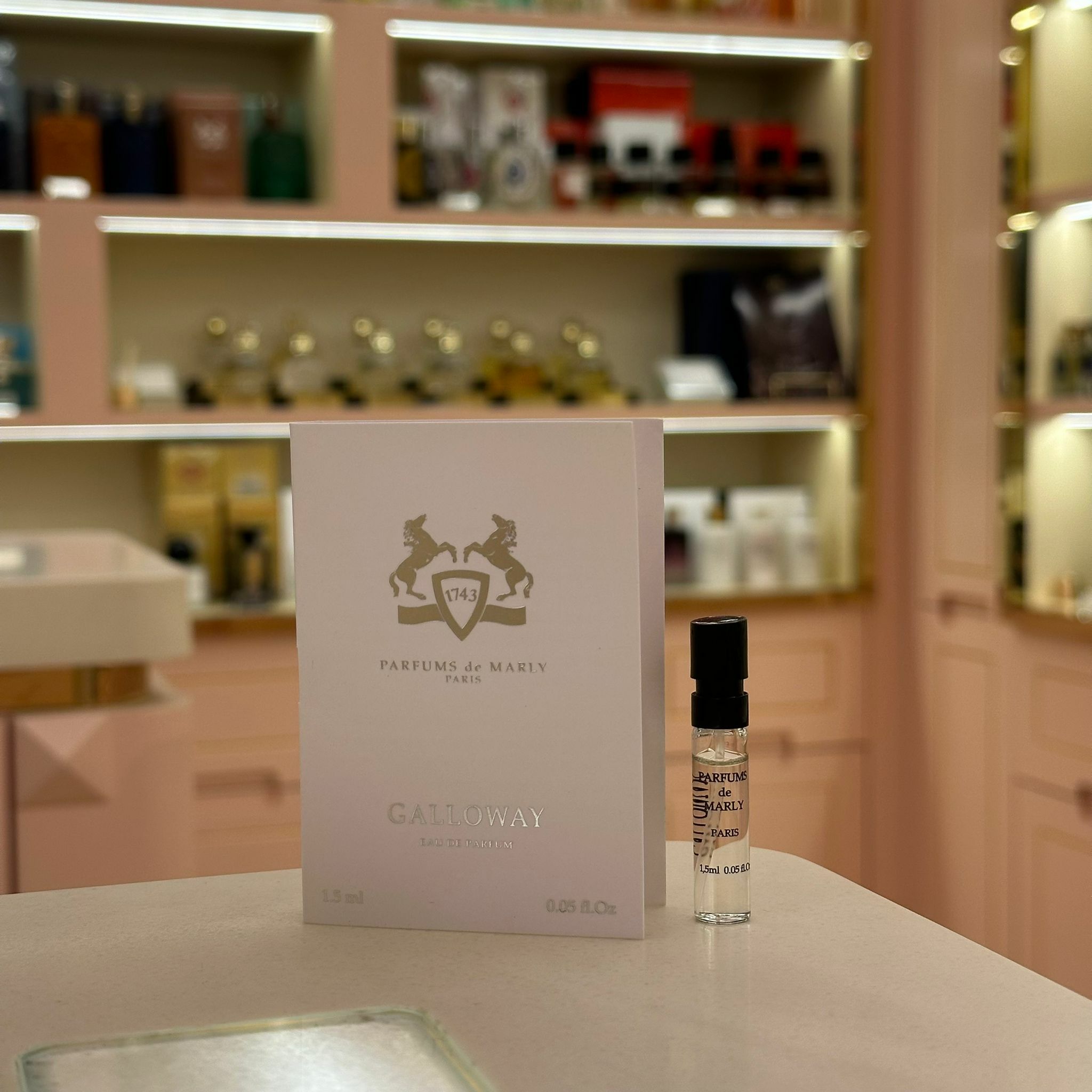 Parfums De Marly Galloway EDP 瑪麗之香 加洛韋男士淡香精 1.5ml小瓶