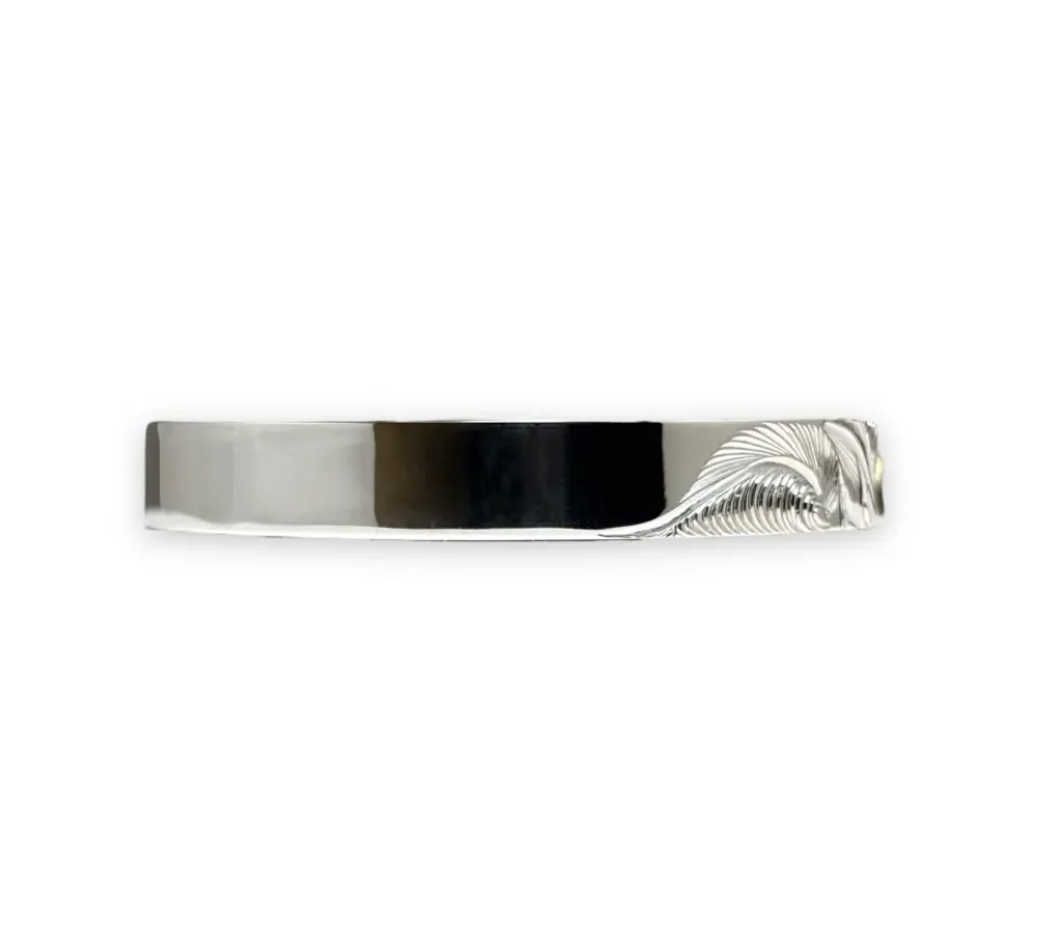 8mm K18 Nalu Bangle