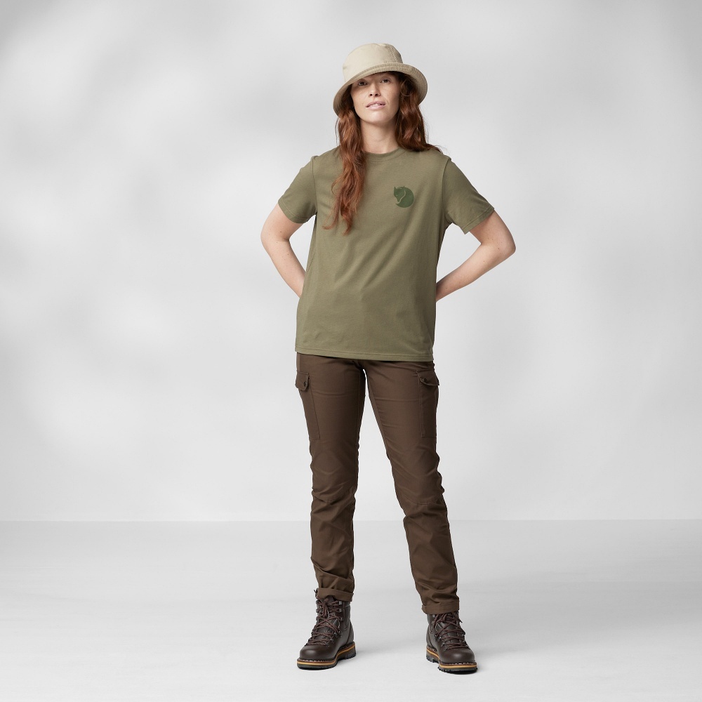 Fjallraven 女 Fox Boxy Logo T恤 短Tee 小狐狸 FR87153