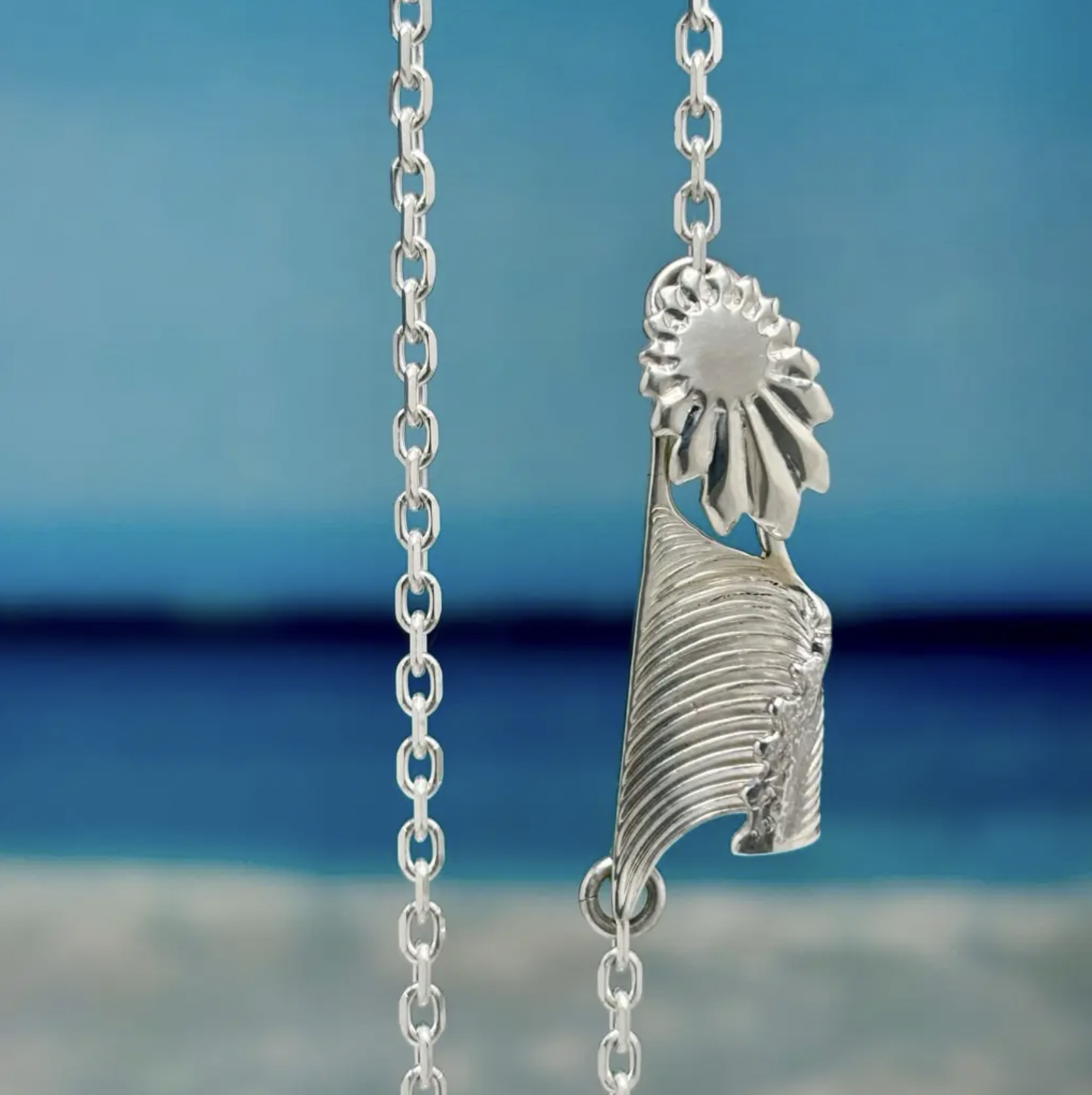 鳴島翔 SV Cut Azuki Chain (S・Lino finish)