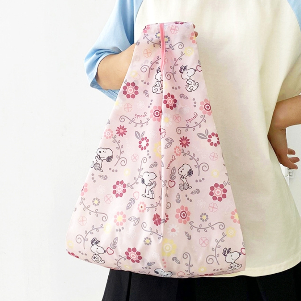 史努比｜𝗦𝗻𝗼𝗼𝗽𝘆 大容量可折疊環保購物袋