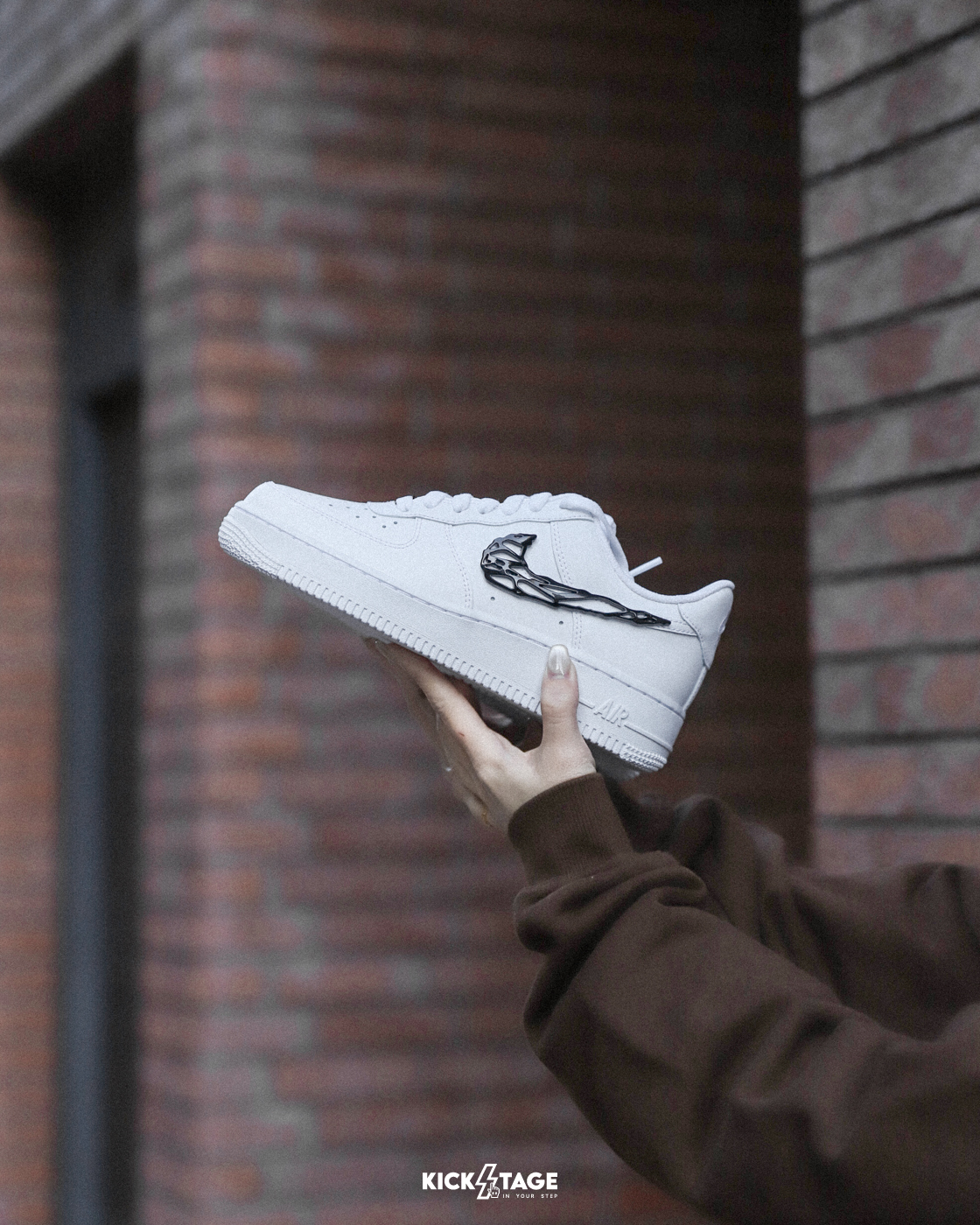 女鞋 NIKE AIR FORCE 1 'Liquid Metal' 液態 金屬 猛毒 毒液 經典 休閒鞋【IF1686-101】AF1