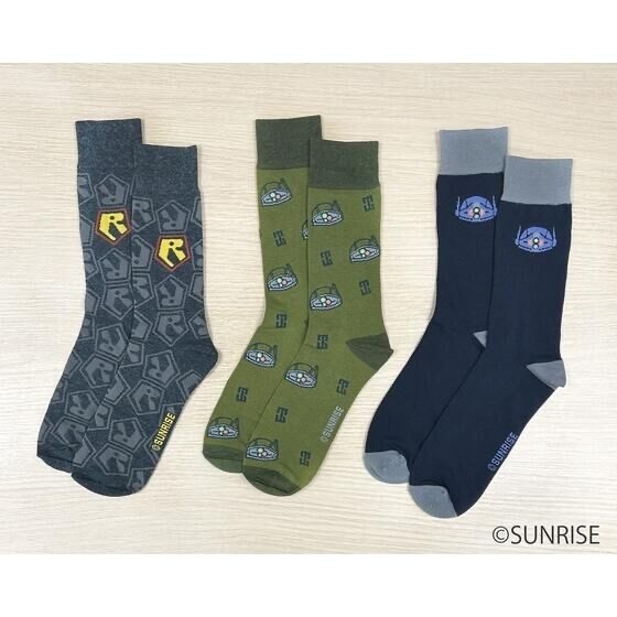 223725 Pbandai 預訂 2025/2月 装甲騎兵ボトムズ　靴下（全3種）