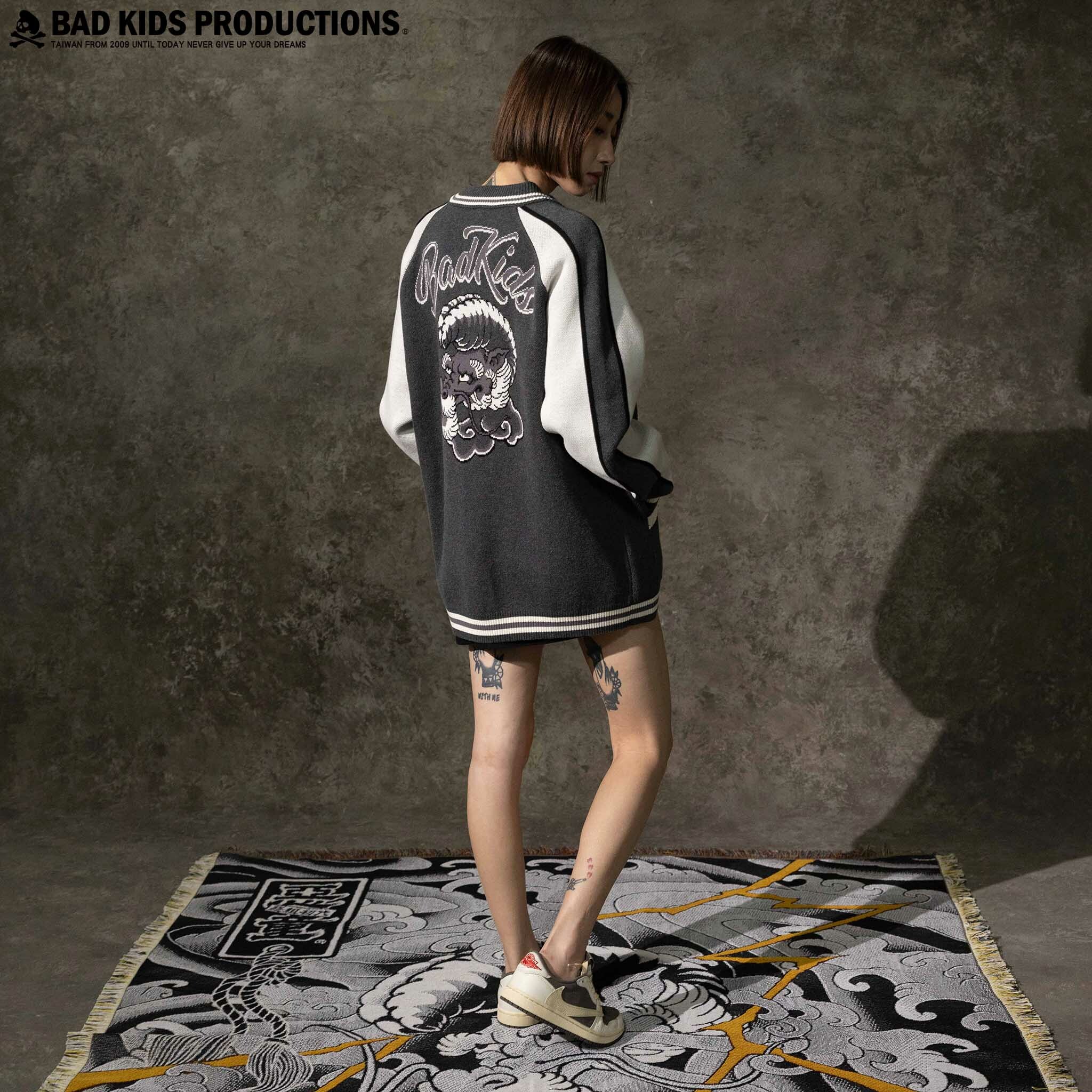 BAD KIDS 惡童 24A/W Dragon sweater jacket (15周年限定 針織橫須賀外套)