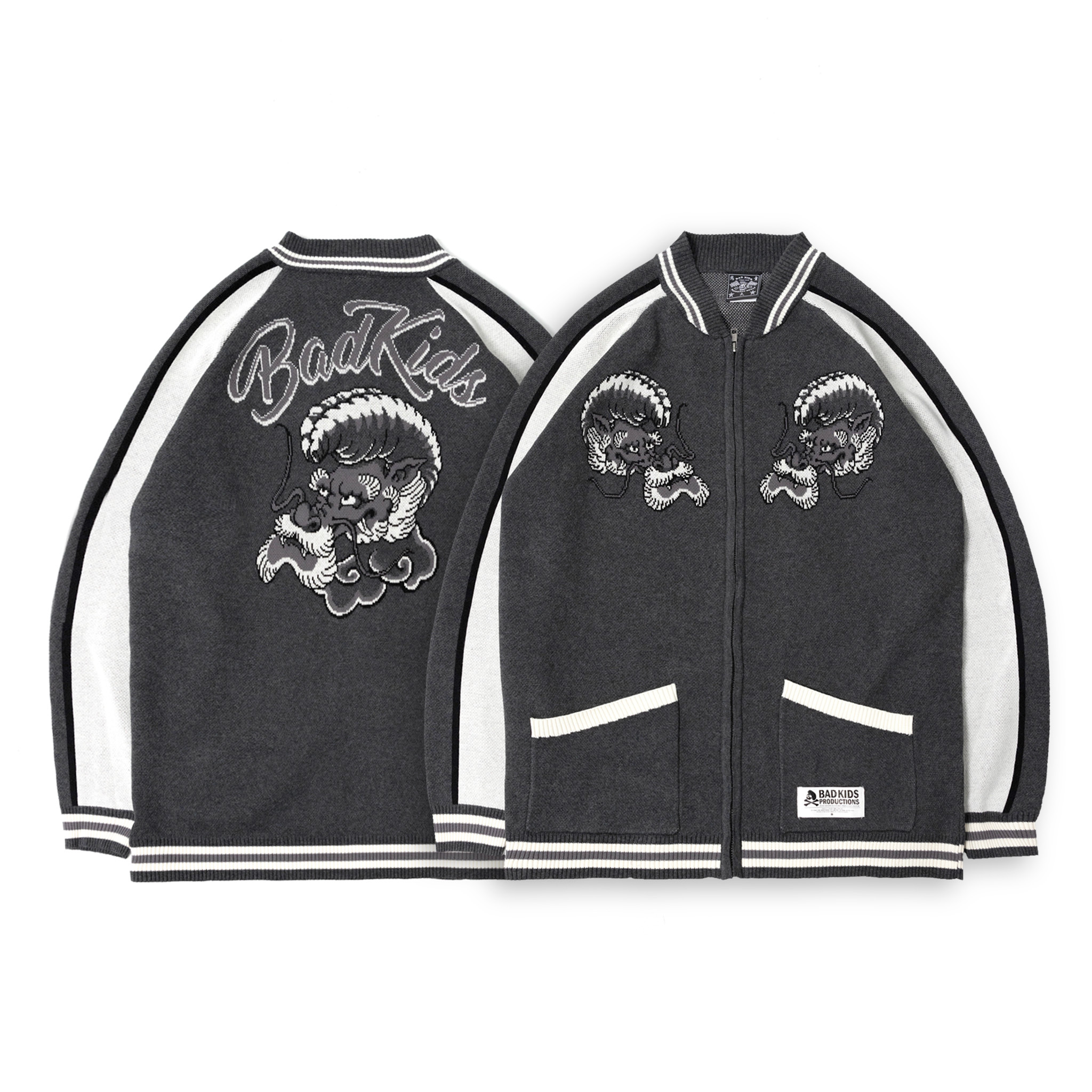 BAD KIDS 惡童 24A/W Dragon sweater jacket (15周年限定 針織橫須賀外套)
