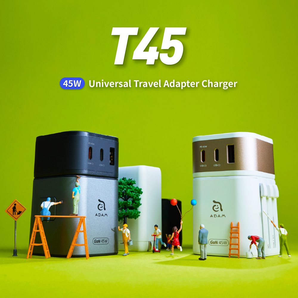 OMNIA T45 Universal Travel Adapter