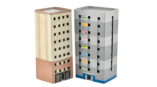 Tomytec 325833 N規 C04 住戶大樓.紙模型