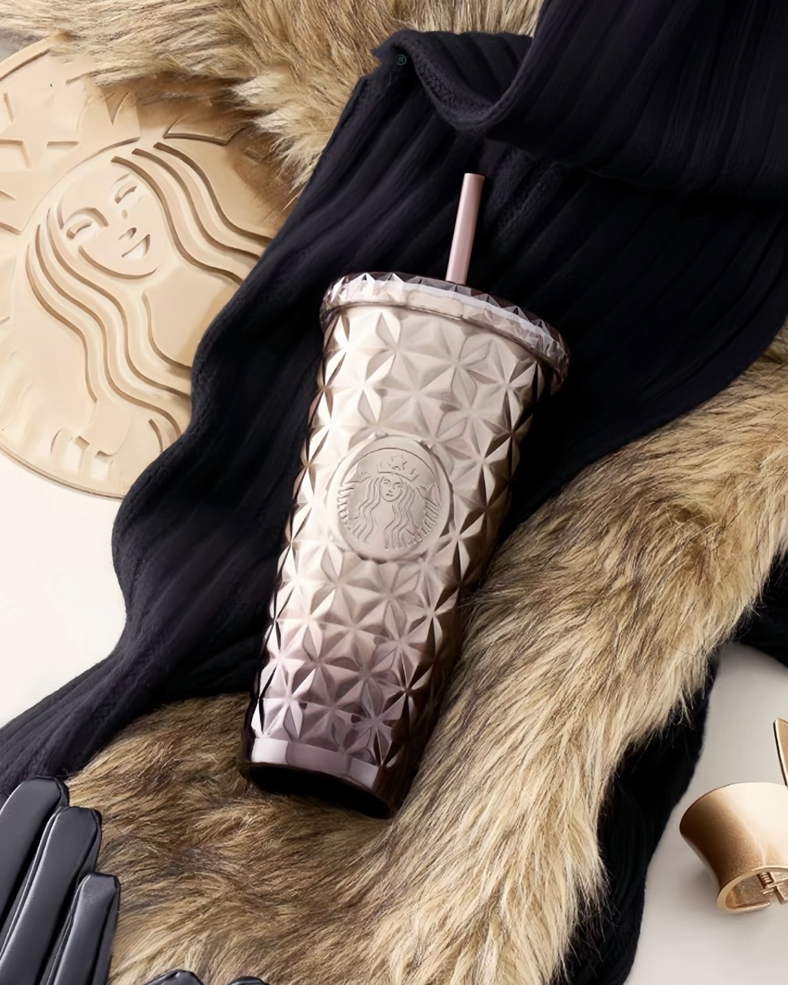 Starbucks 星巴克 棕金 鎏金系列 馬克杯 保溫杯 隨行杯 水杯