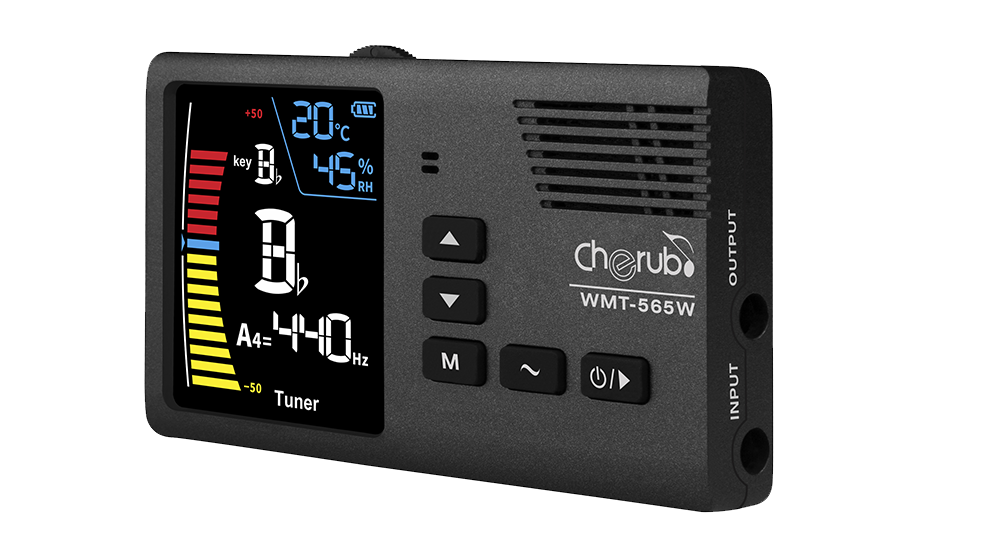 Cherub CHERUB WMT-565W 多功能調音器 溫度計 溼度計 節拍器 可調管樂 第 2 張圖片｜三峽銅管 / 管樂