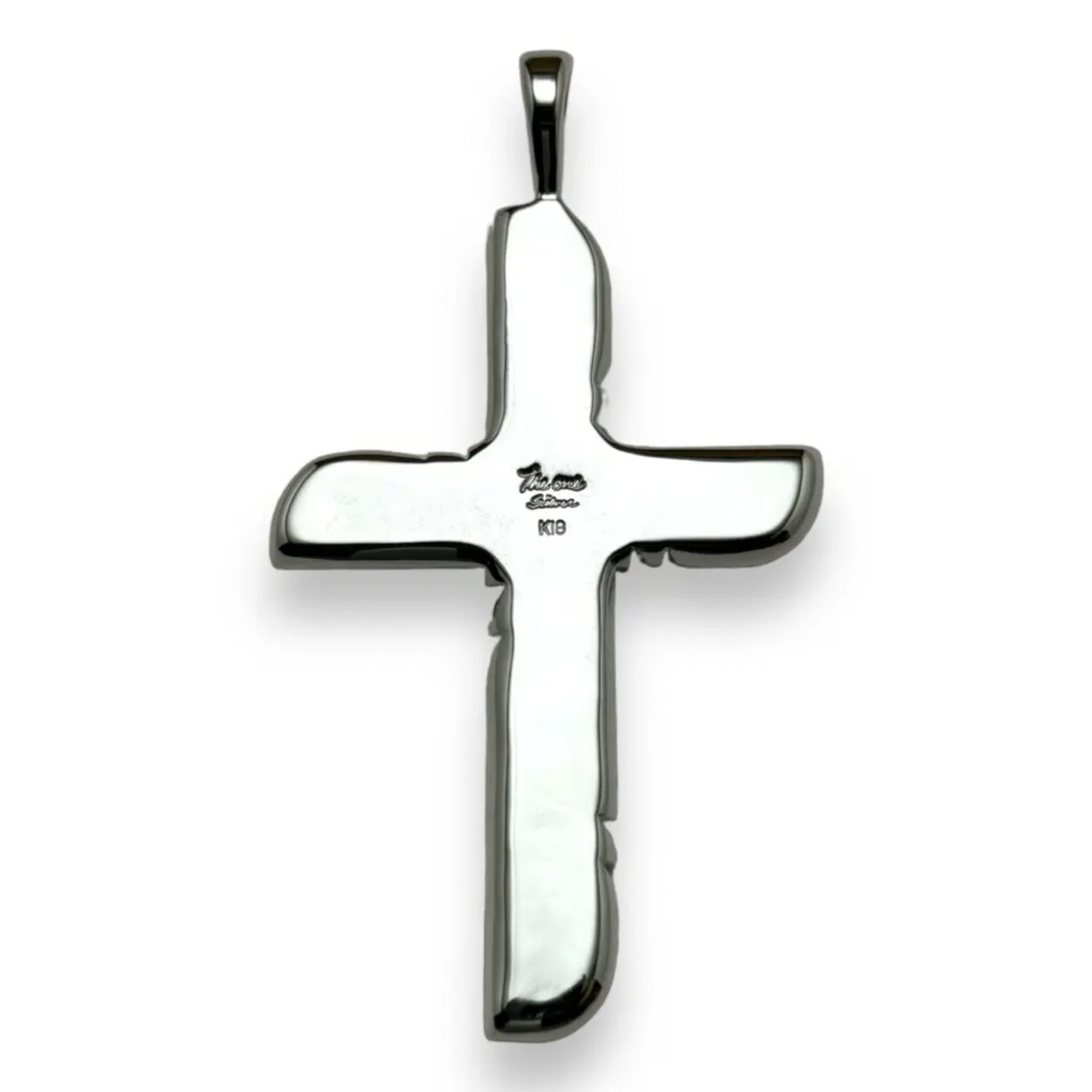 K18 Kaila motif cross pendant (Naru)