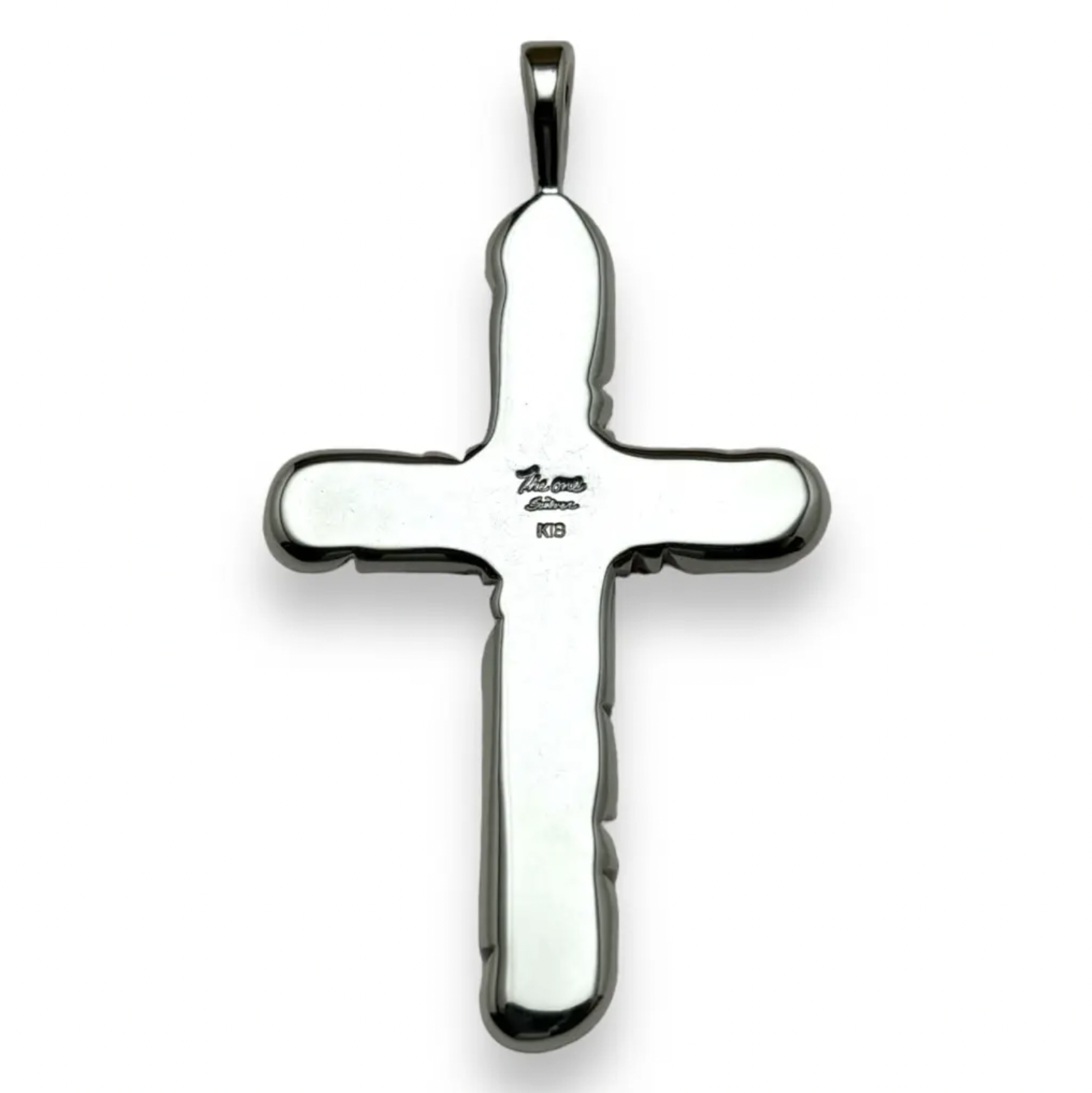 K18 Kaila Motif Cross Pendant (Heritage)
