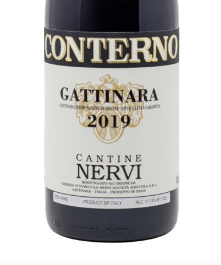 Nervi Conterno Gattinara 2019 (V97)