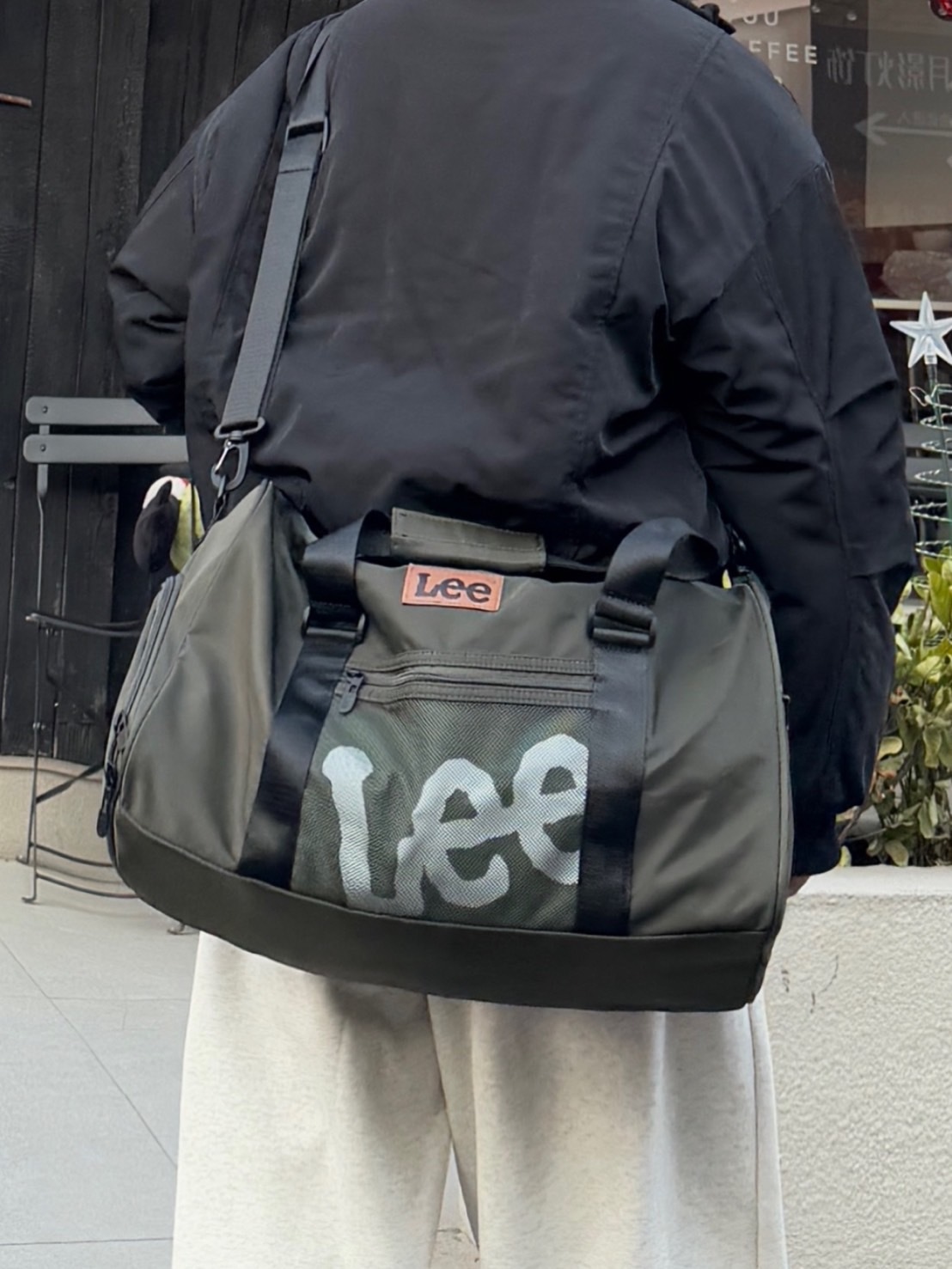 LEE防潑水 乾濕分離 旅行袋 游泳包 健身包 三色