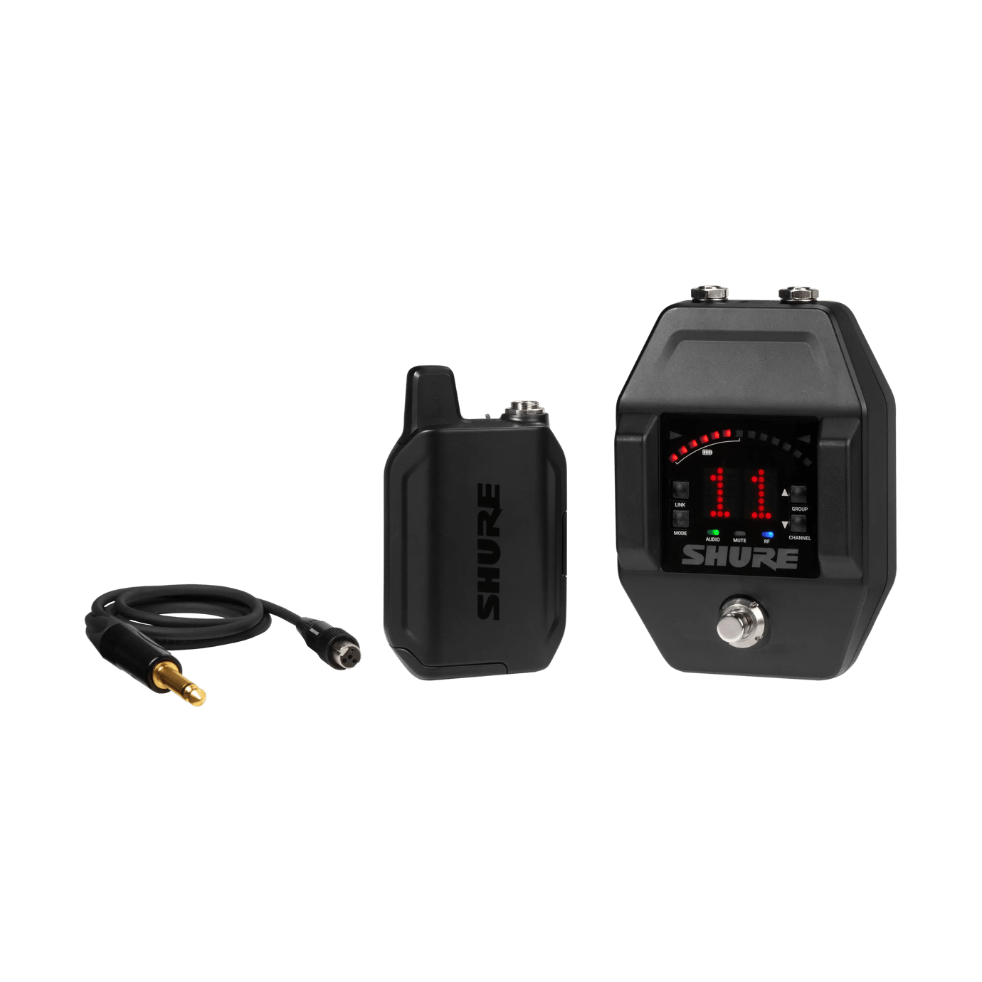 Shure Shure GLXD16+ 雙頻專業數位無線吉他踏板系統 — 三峽吉他 / Bass｜YA! 玩音樂