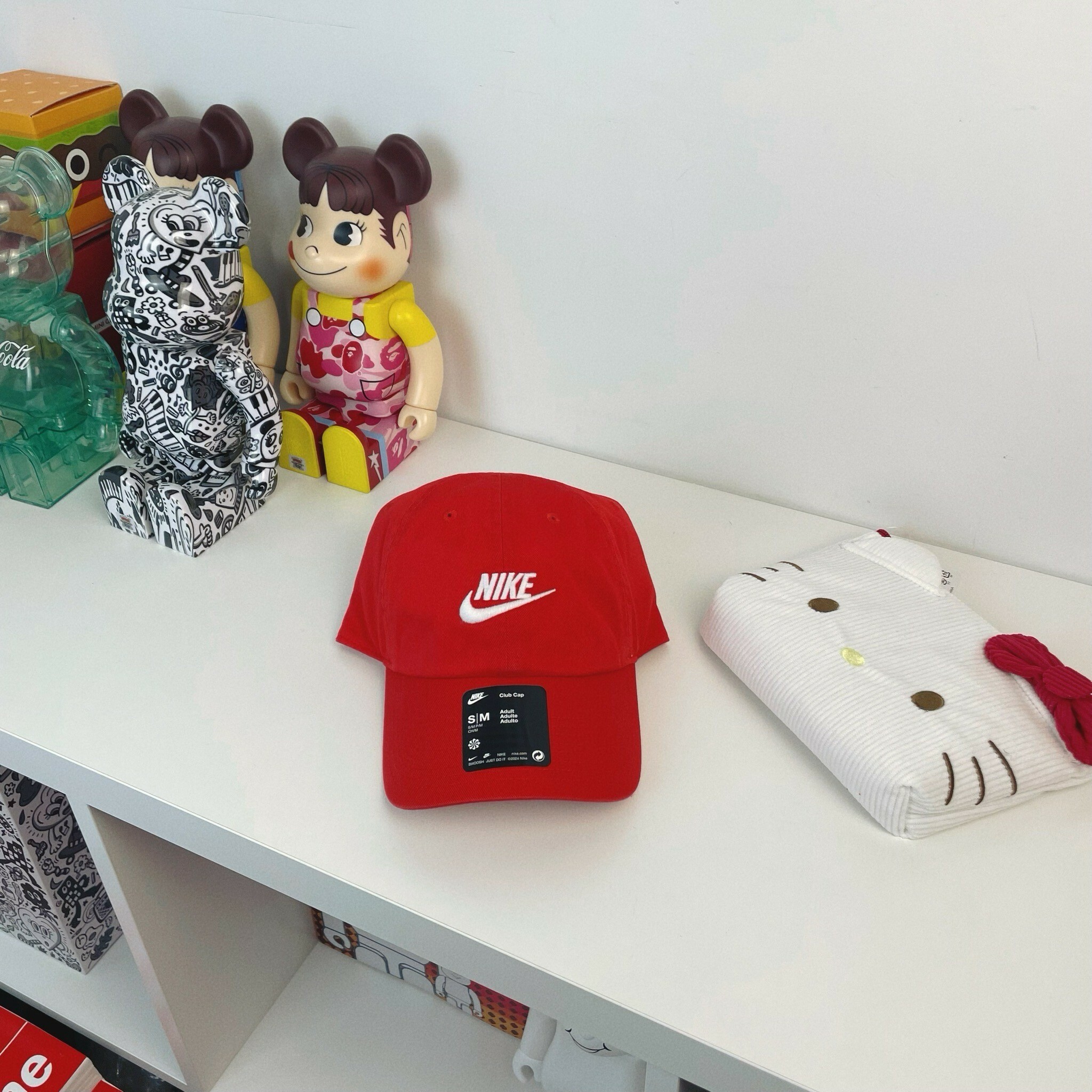Nike Club Cap 硃砂紅 正紅 紅色 帽子 老帽 棒球帽 FB5368-657