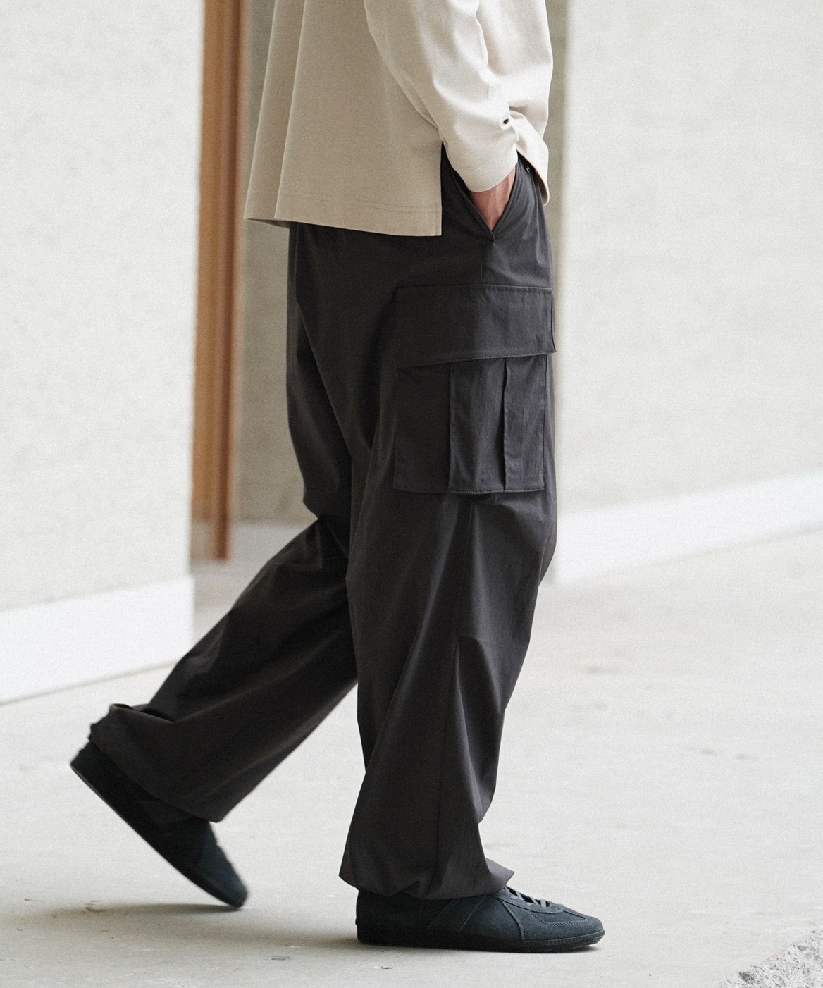 iSNEAKERS｜WYM LIDNM 素色工裝褲