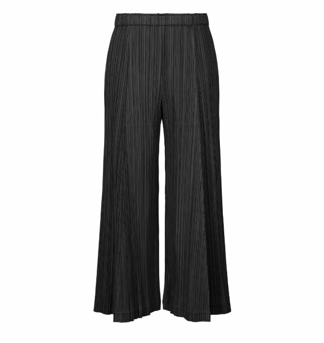 [現貨優惠] PLEATS PLEASE ISSEY MIYAKE 加厚喇叭褲 黑色2號