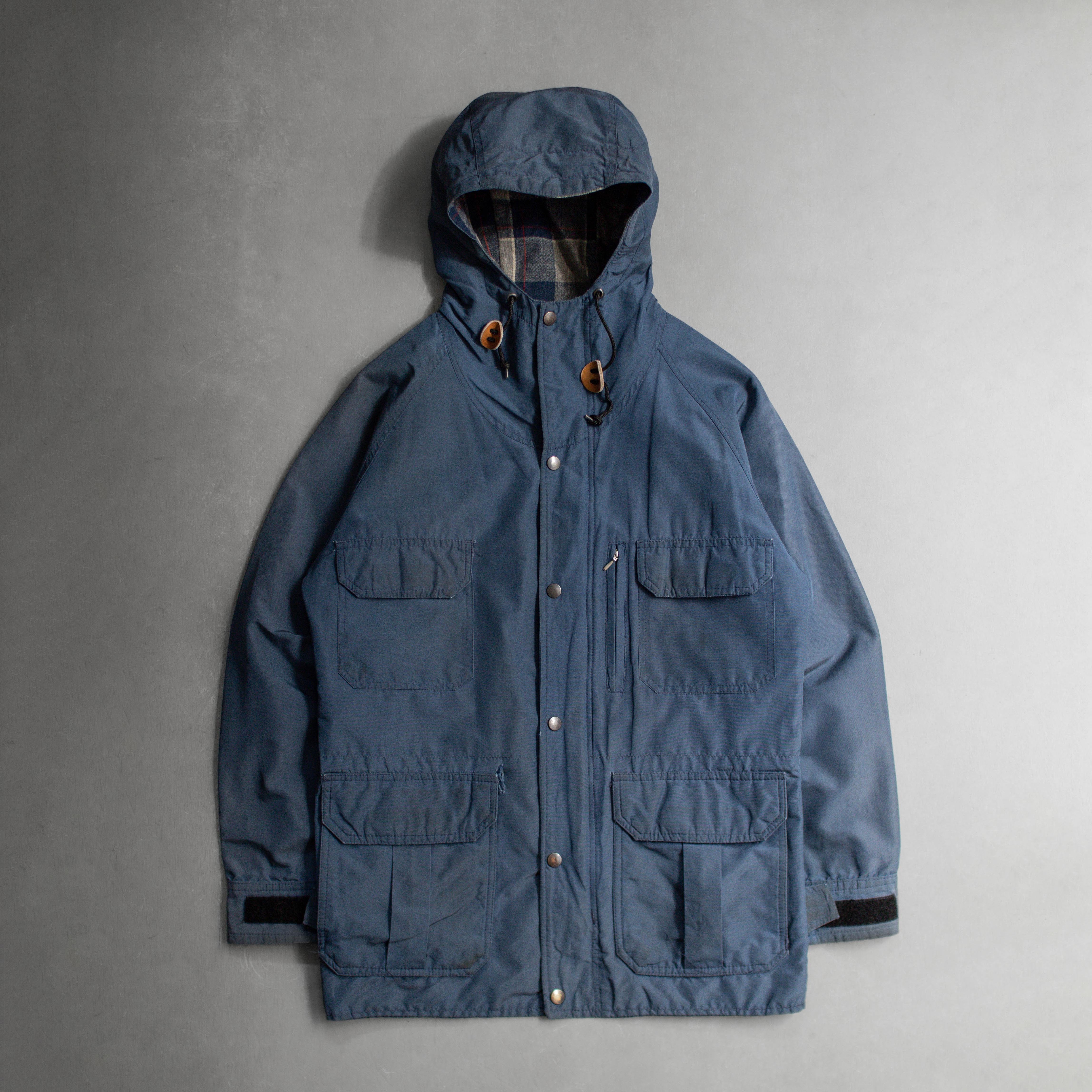 REI 60/40 MOUNTAIN PARKA 美國 深藍 防潑水 戶外 登山 短大衣 外套