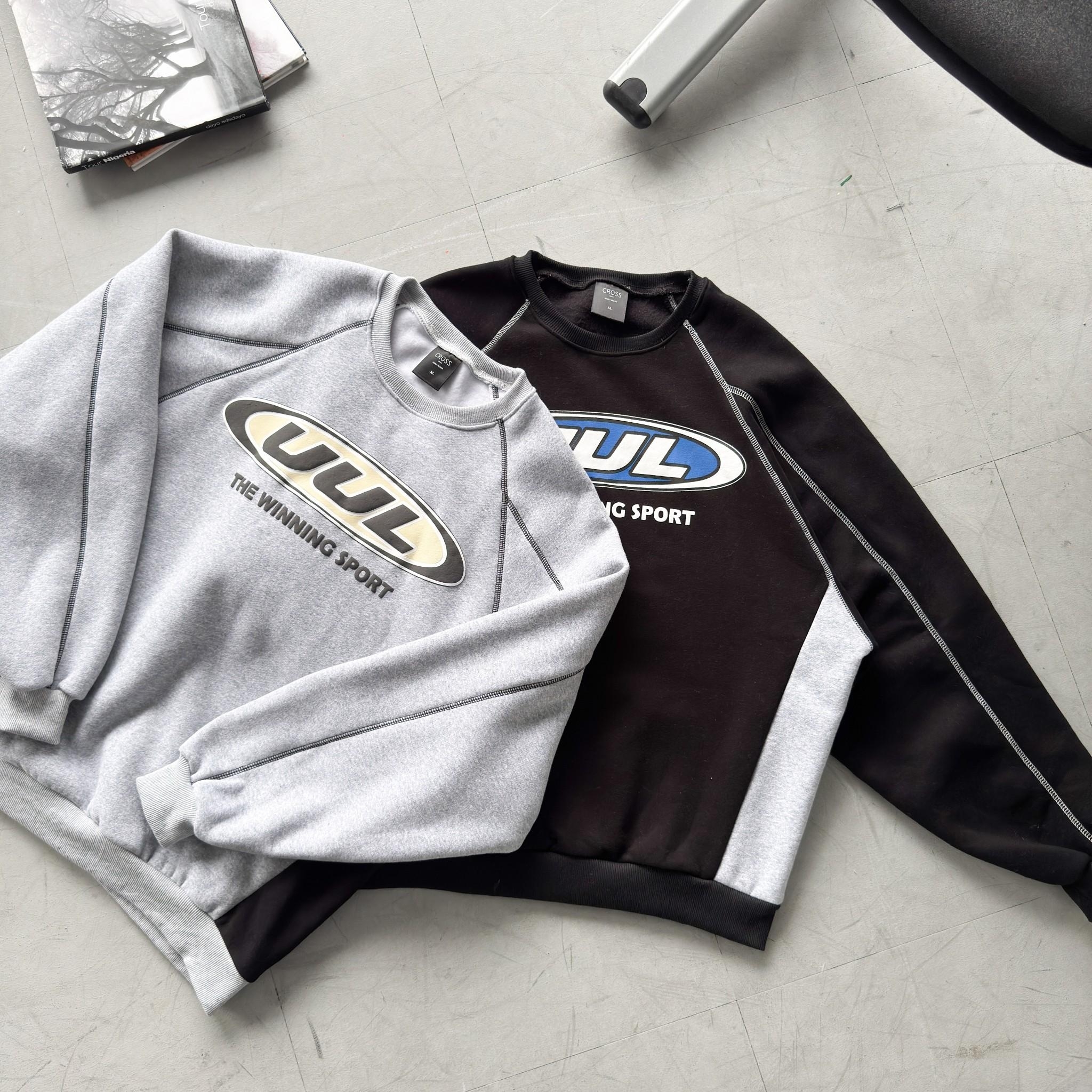 發泡uul圓標大學T套裝 98246