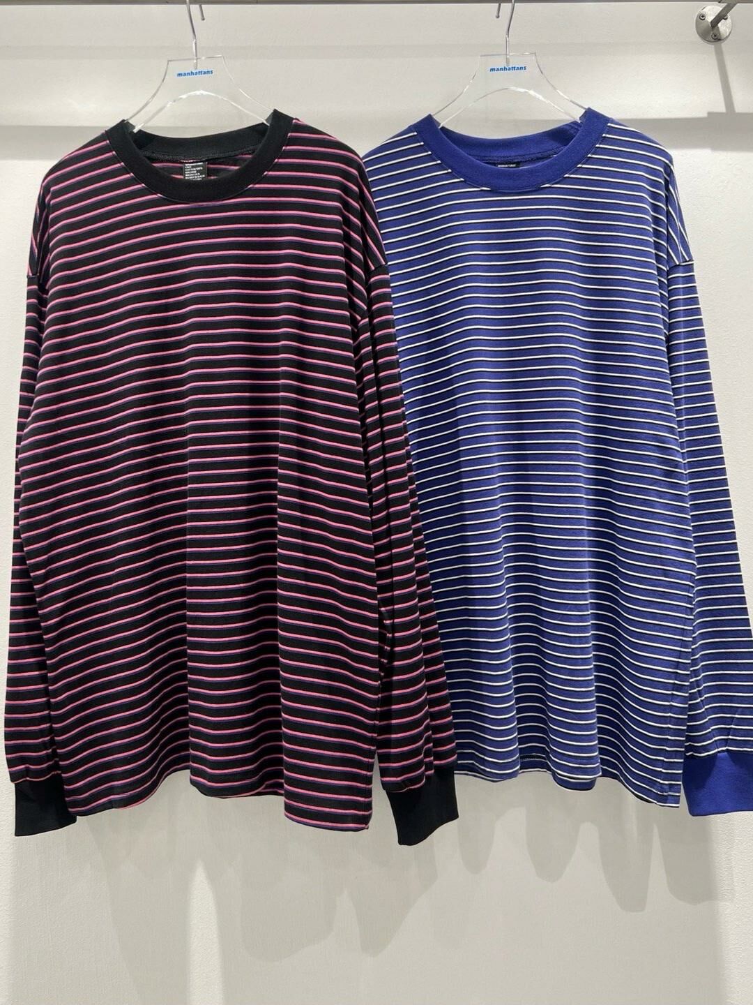 橫間長袖衫 manhattans-016T