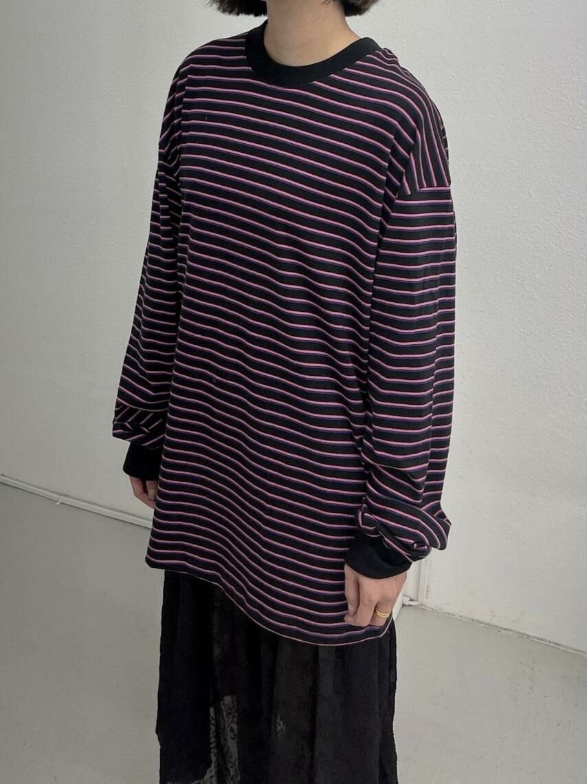 橫間長袖衫 manhattans-016T