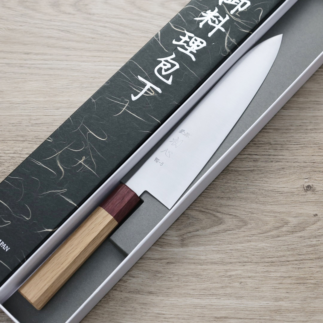 初心 隼 和牛刀 210mm VG5鋼