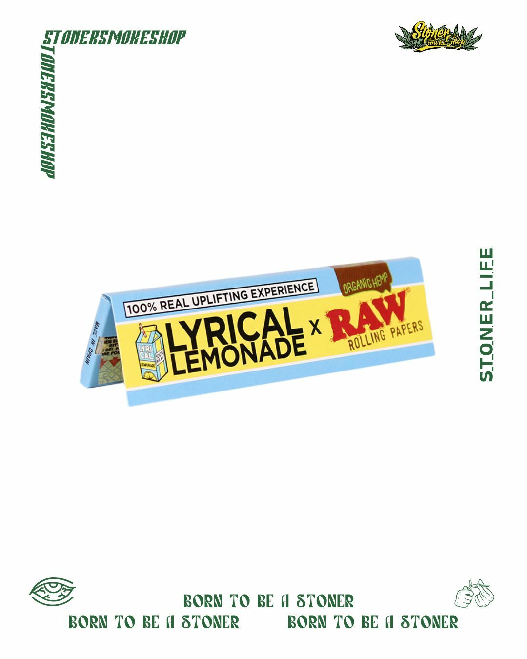 🇪🇸RAW x Lyrical Lemonade 檸檬火箭捲煙紙