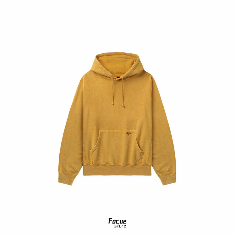 【Focus Store】預購 NOAH Washed hoodie "Misted yellow" 黃色 水洗帽T
