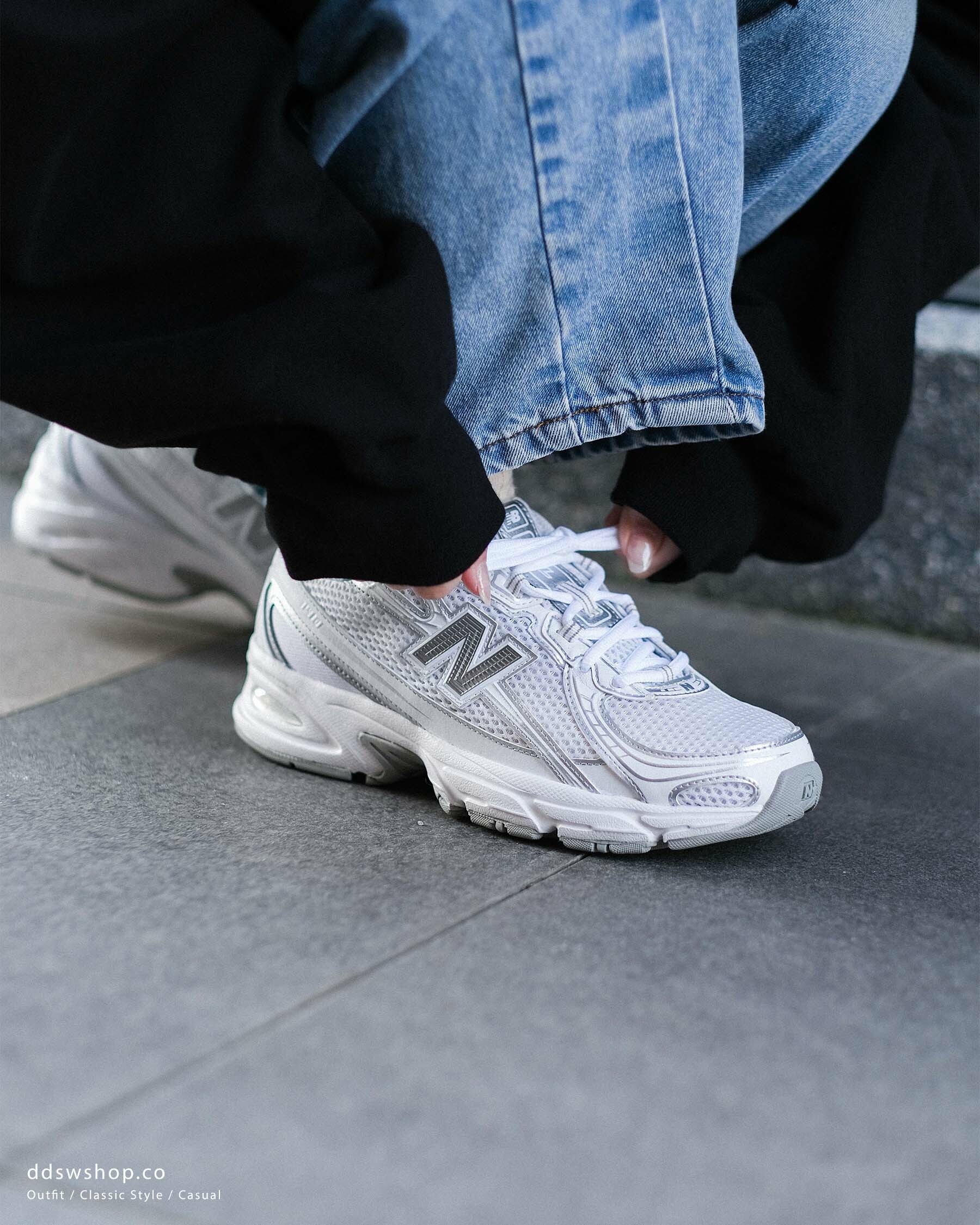 "現貨" NEW BALANCE 白銀復古慢跑鞋 月光白 U740WM2