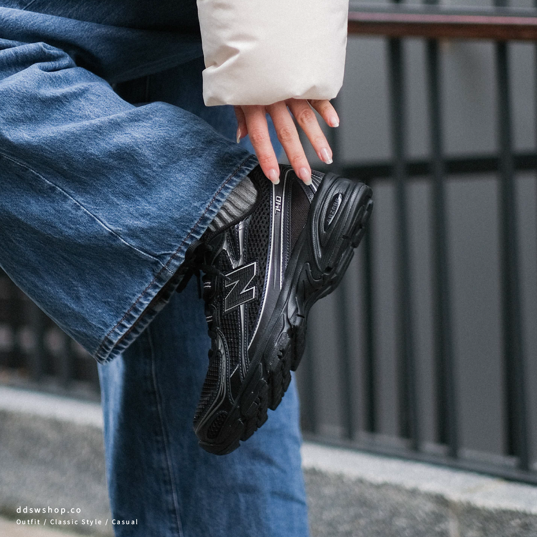 "調貨" NEW BALANCE 黑銀復古慢跑鞋 夜幕黑 U740BM2