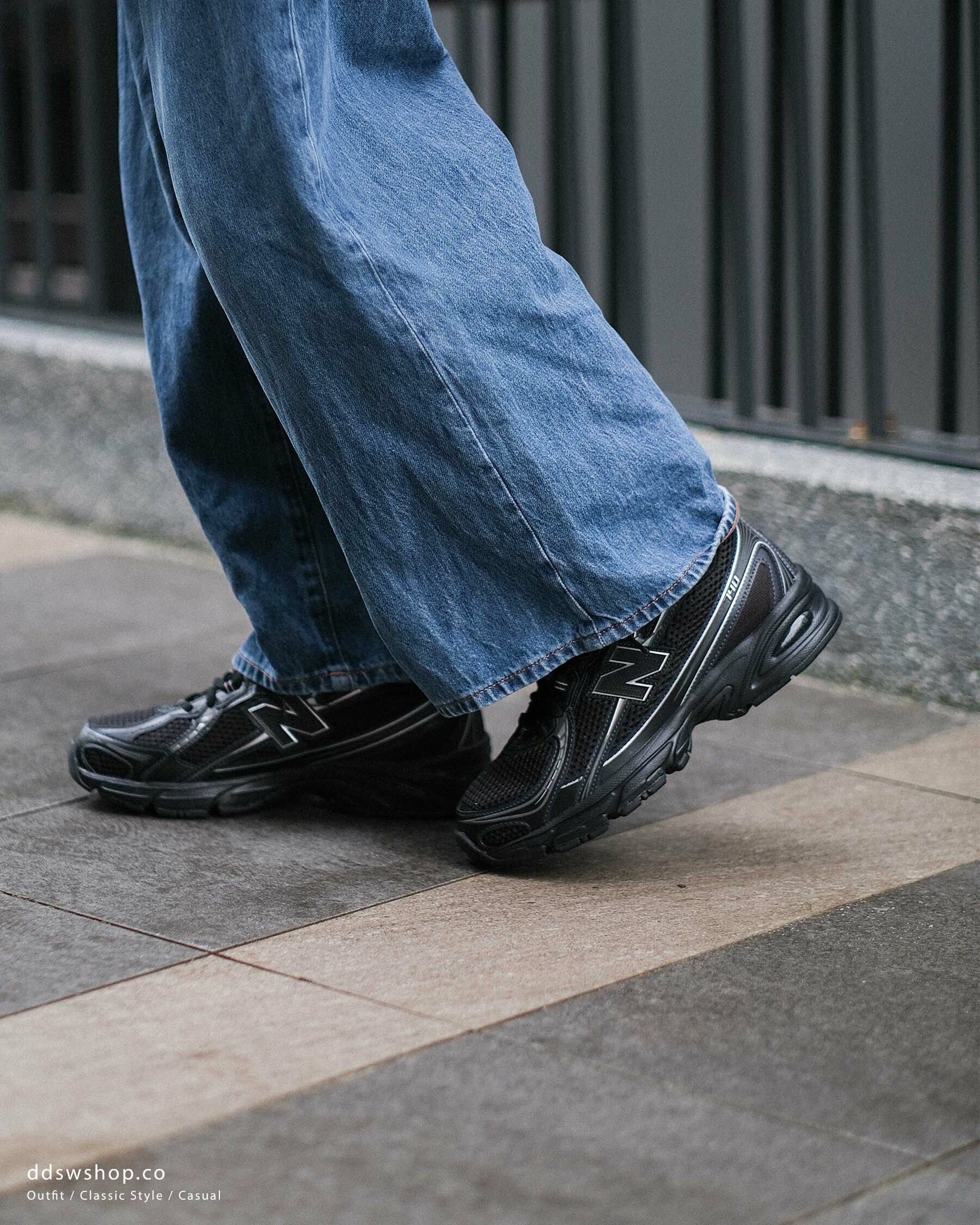 "調貨" NEW BALANCE 黑銀復古慢跑鞋 夜幕黑 U740BM2