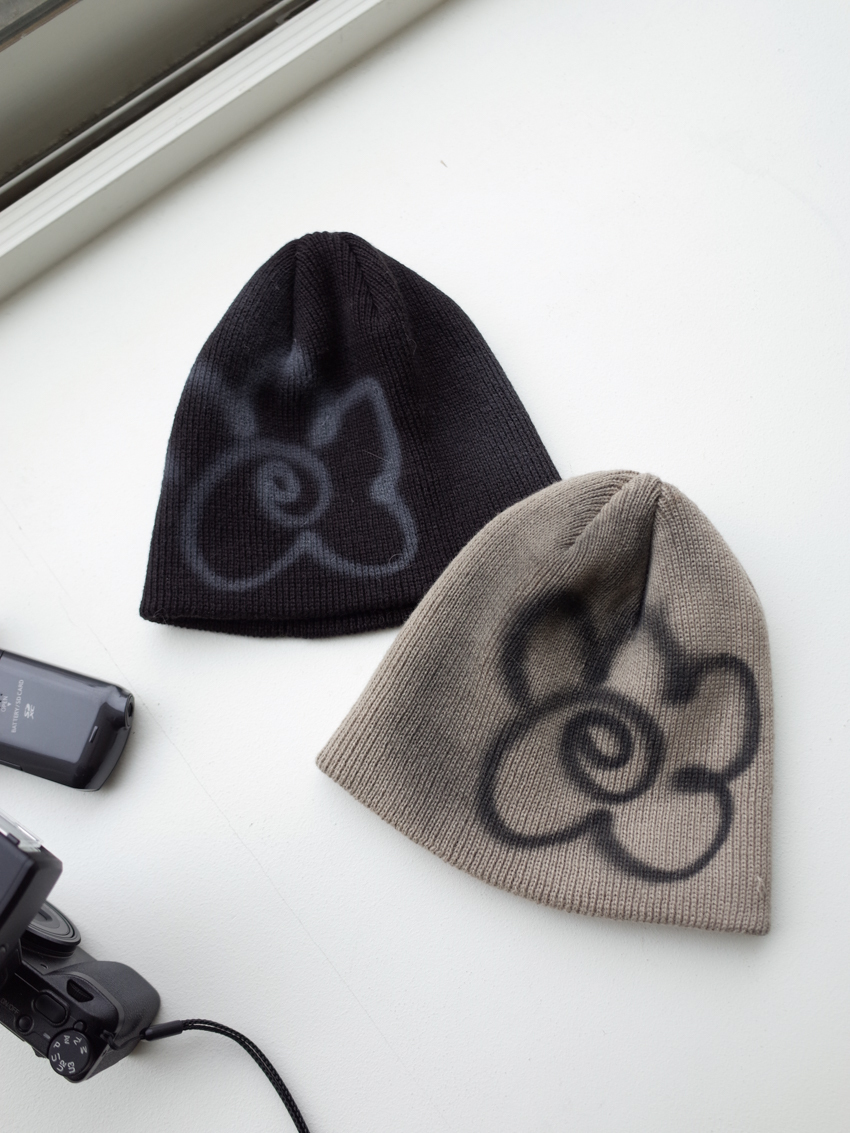 street graffiti flower beanie