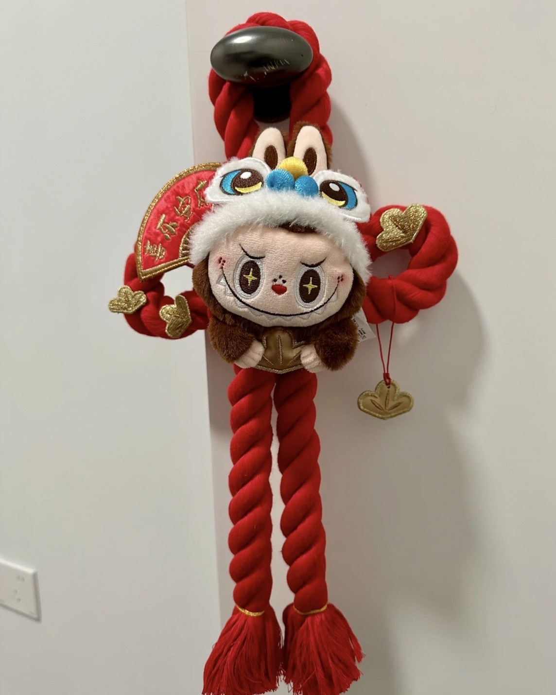 <金蛇迎春>Labubu 金蛇賀歲系列 蛇年限定 造型毛絨門掛🧨